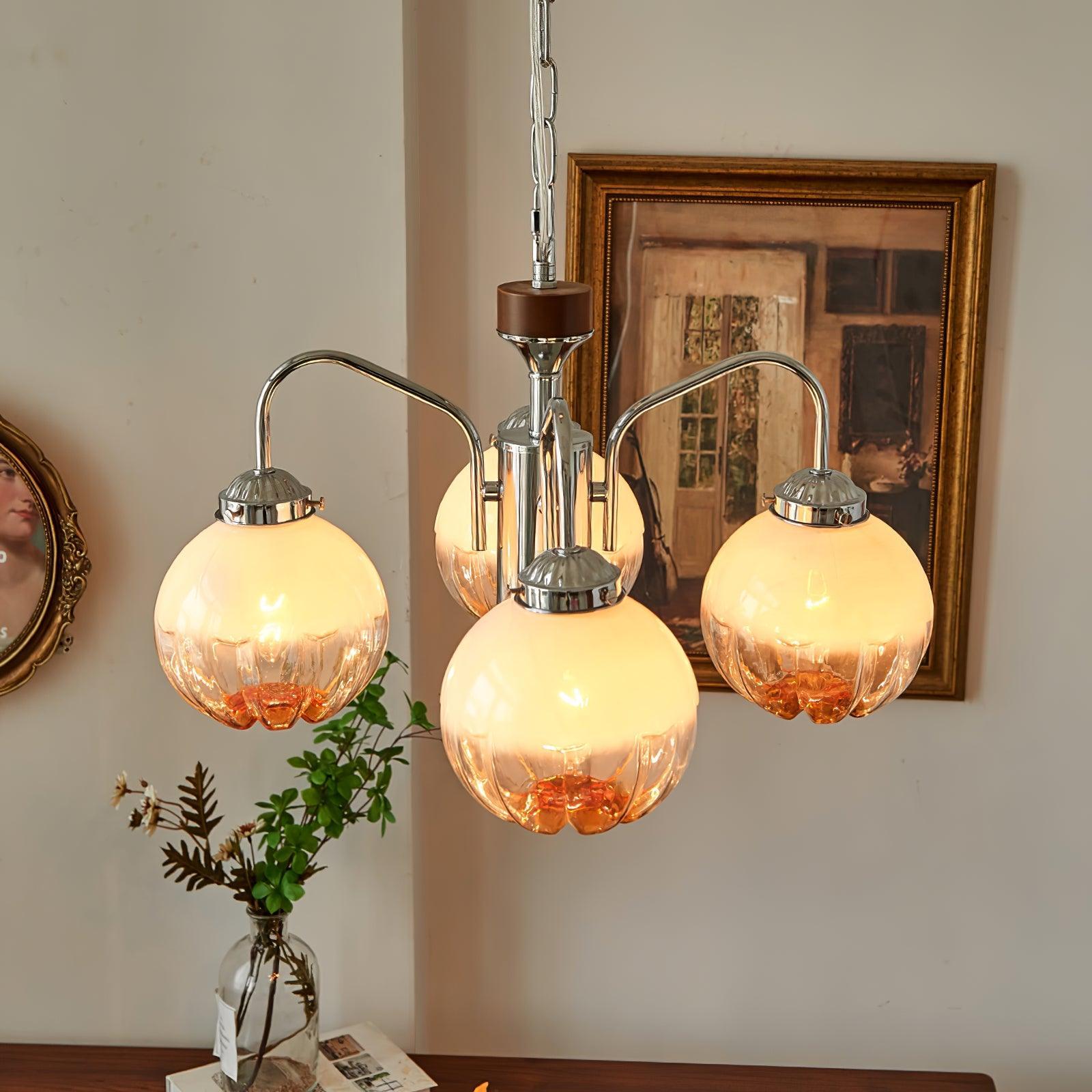 Flower Bud Chandelier ∅ 15.7″ - Bend-1-Luxehomezone