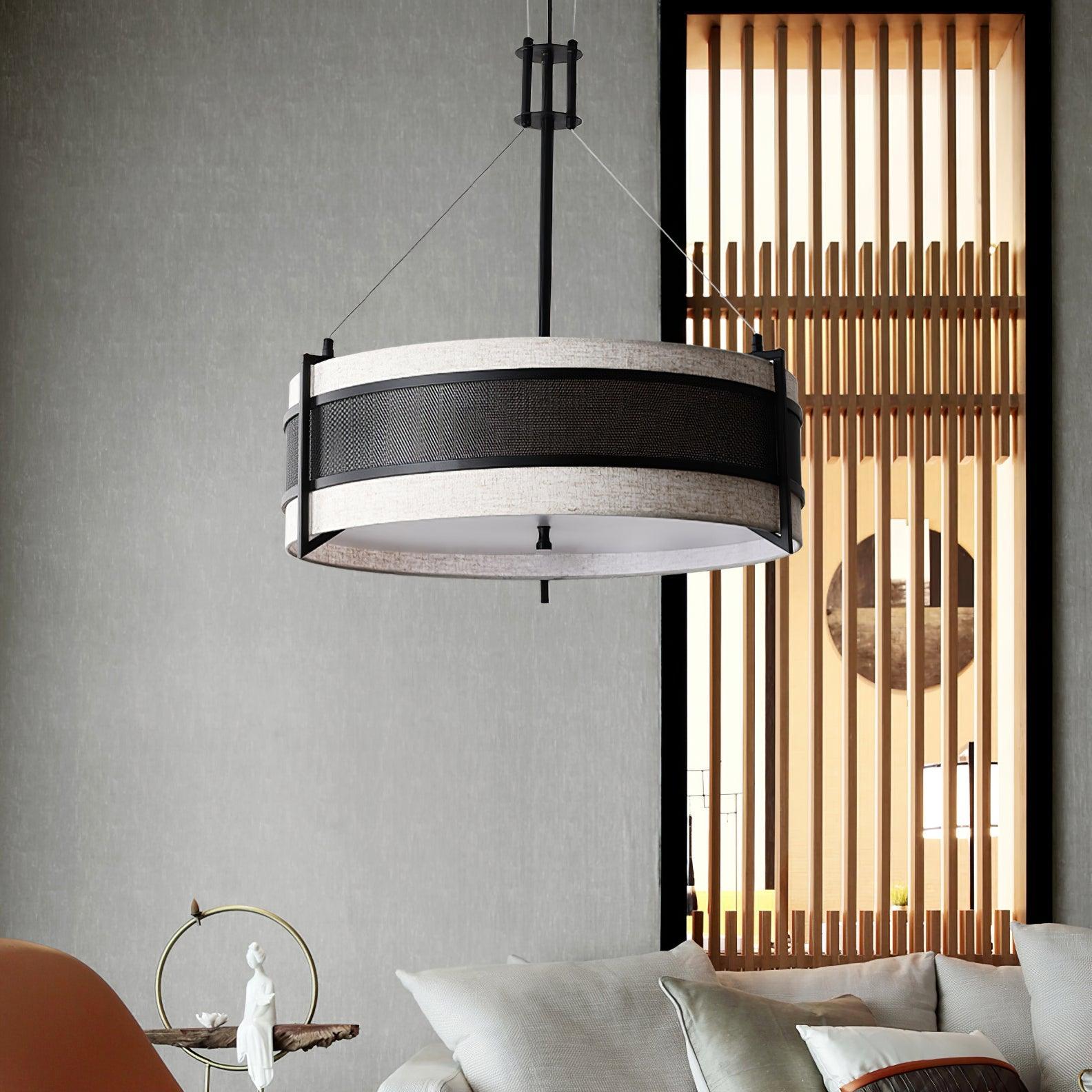 Pedesina Chandelier Φ 23.6″ - Pleated-1-Luxehomezone