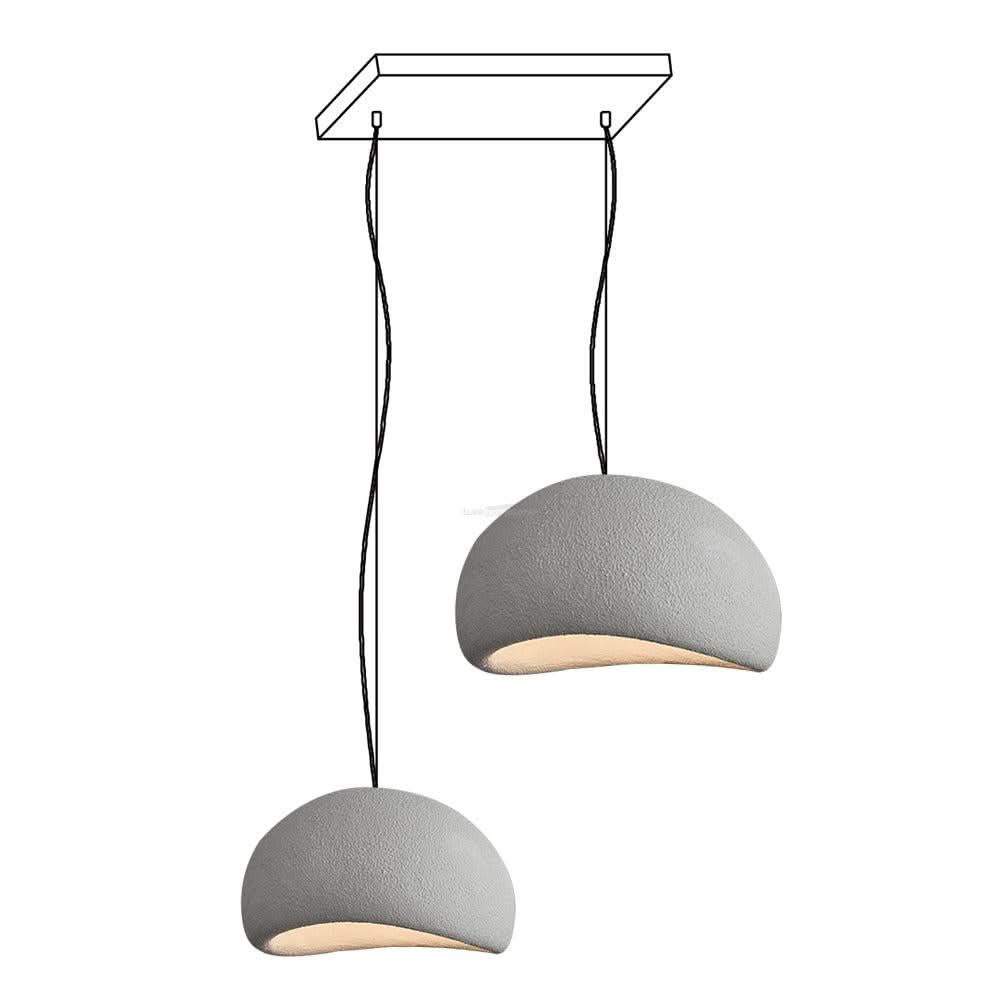 Khmara Chandelier with Rough Combination Type A - Luxehomezone
