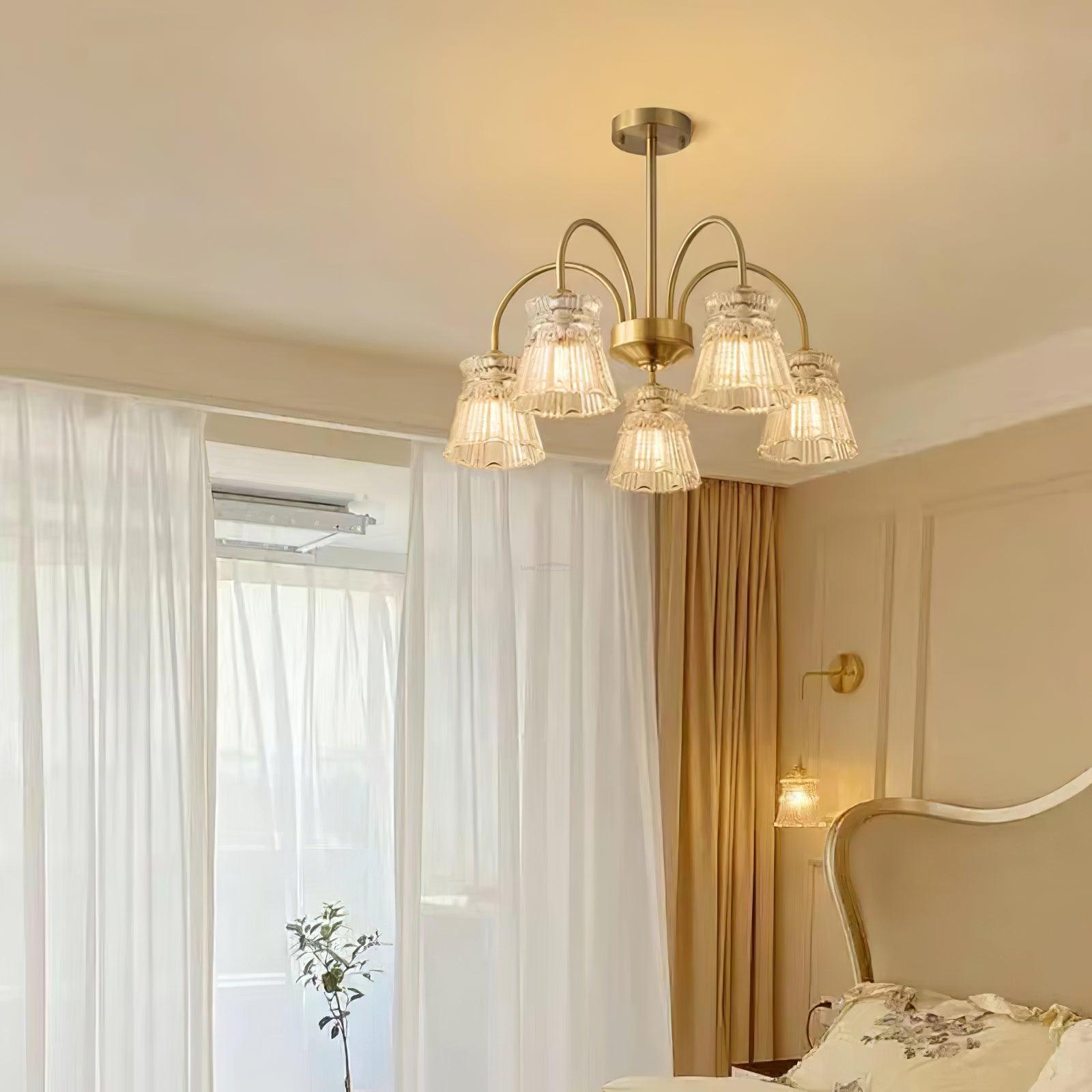 Ice Cream Crystal Chandeliers with 3/5/6/8 heads - Zahara-1-Luxehomezone