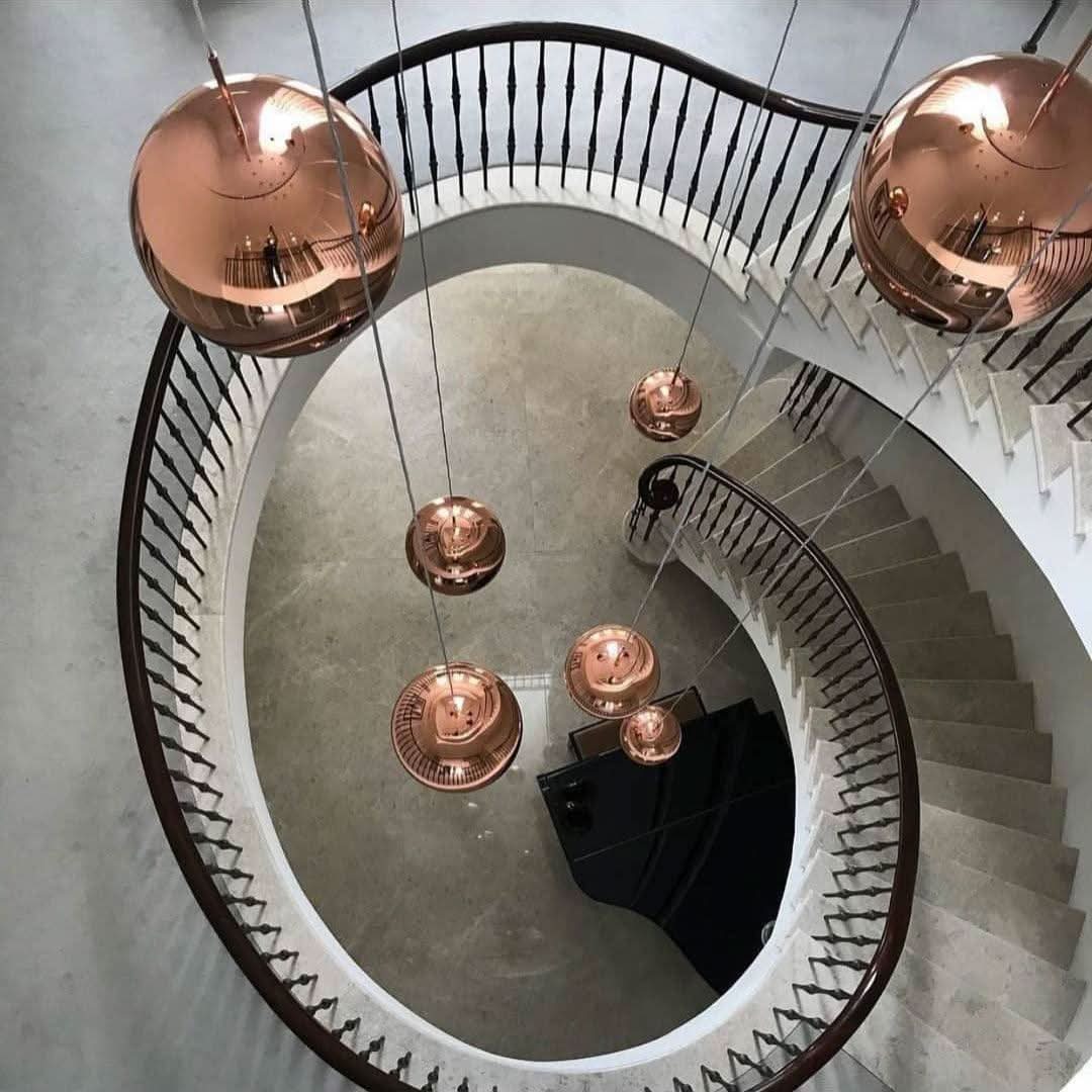 Lava Round Pendant - Luxehomezone