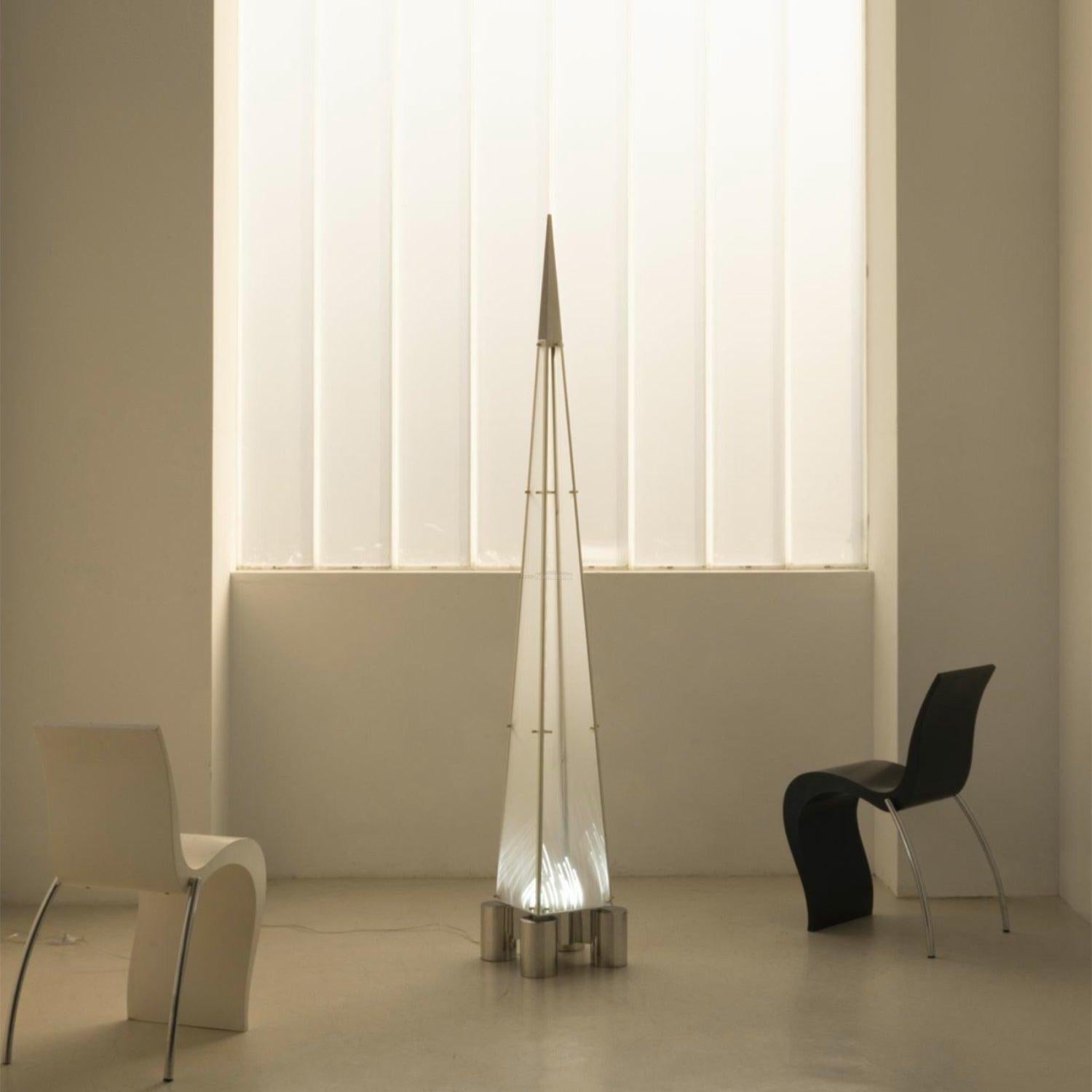 Fragment Floor Lamp  ∅ 12.5″ - Pillar-1-Luxehomezone