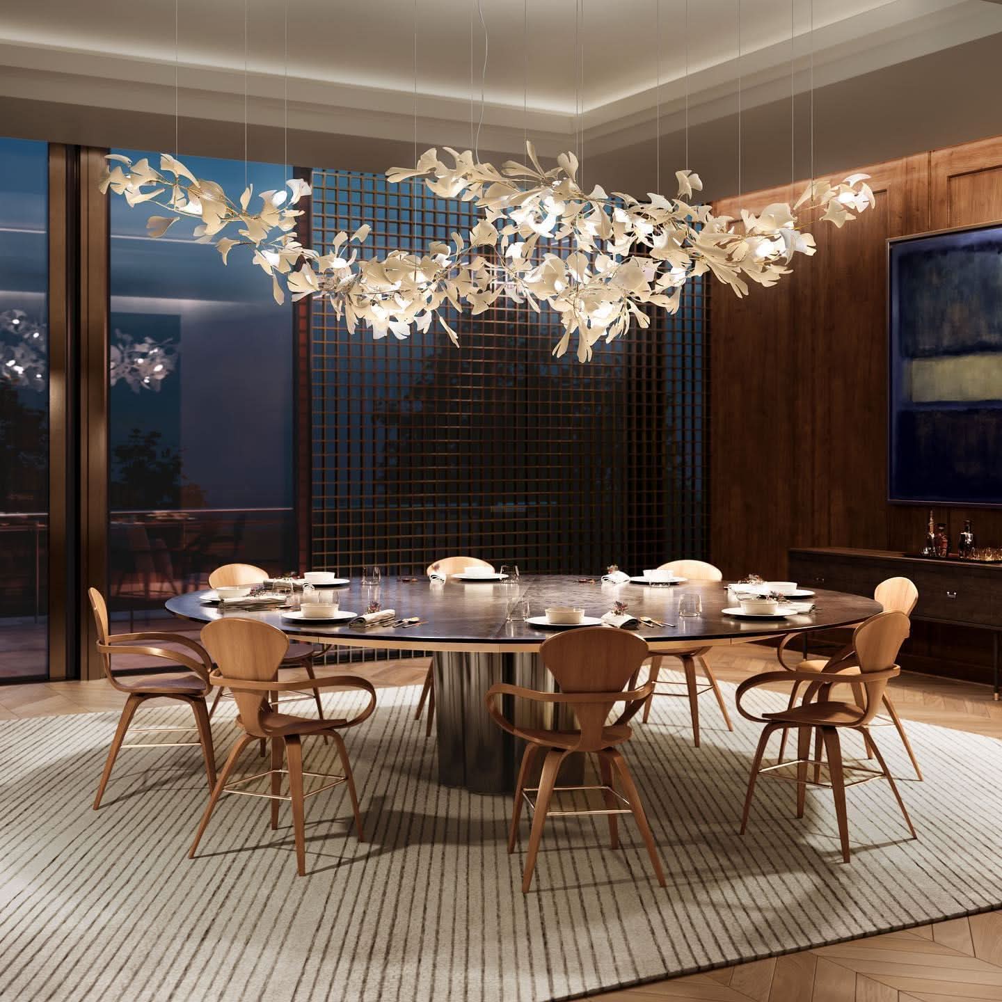 Gingko Chandelier Style A - Luxehomezone