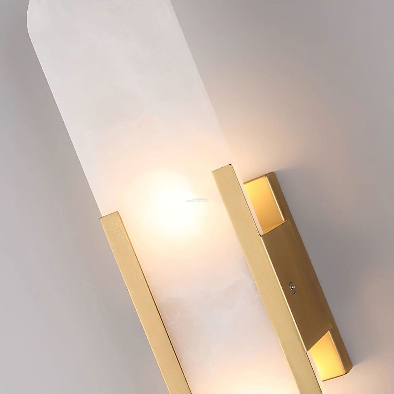 Melange Alabaster Wall Lamp - Luxehomezone