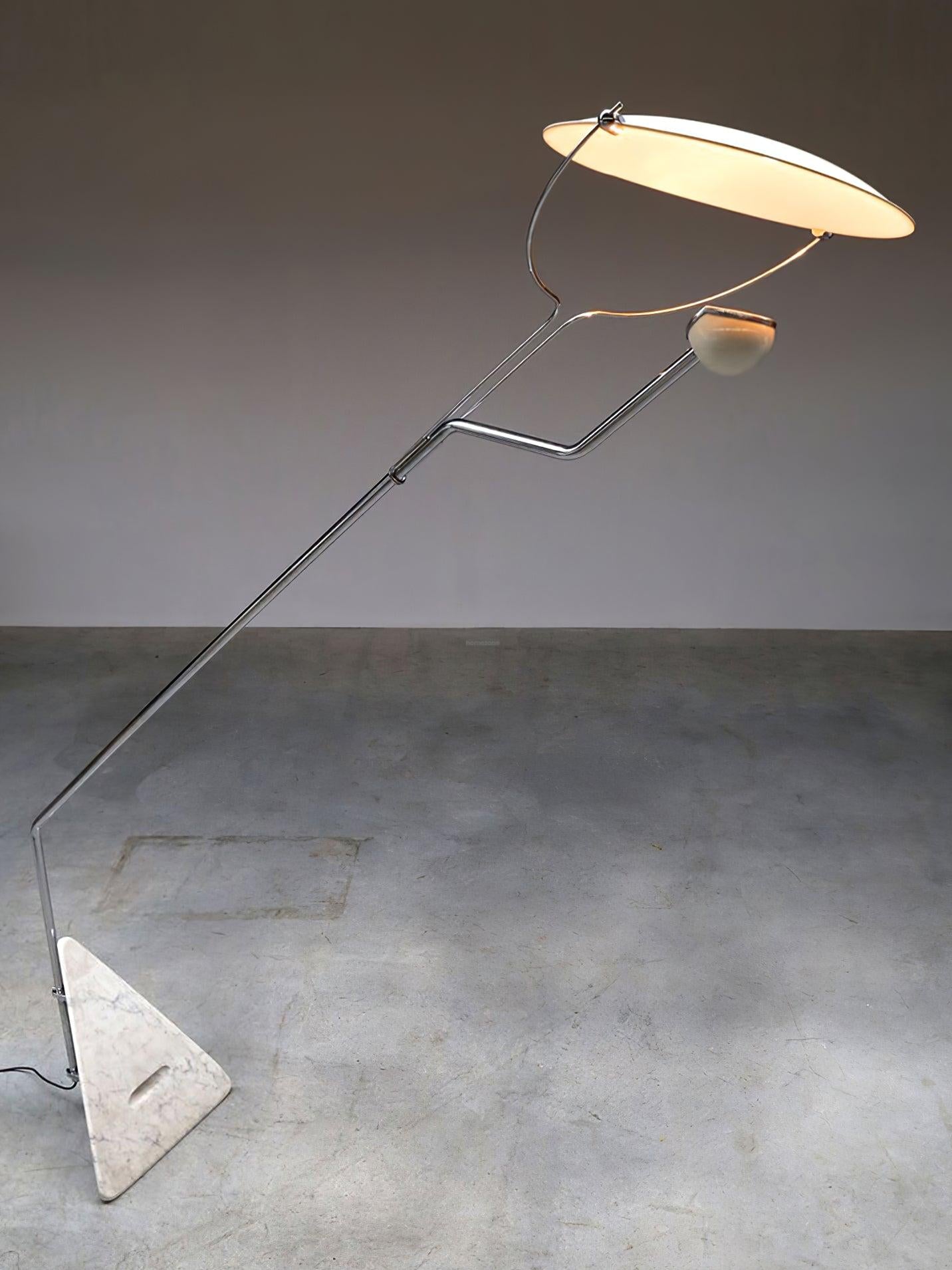 Salocchi Marble Floor Lamp  L 57.1″ - Luxehomezone