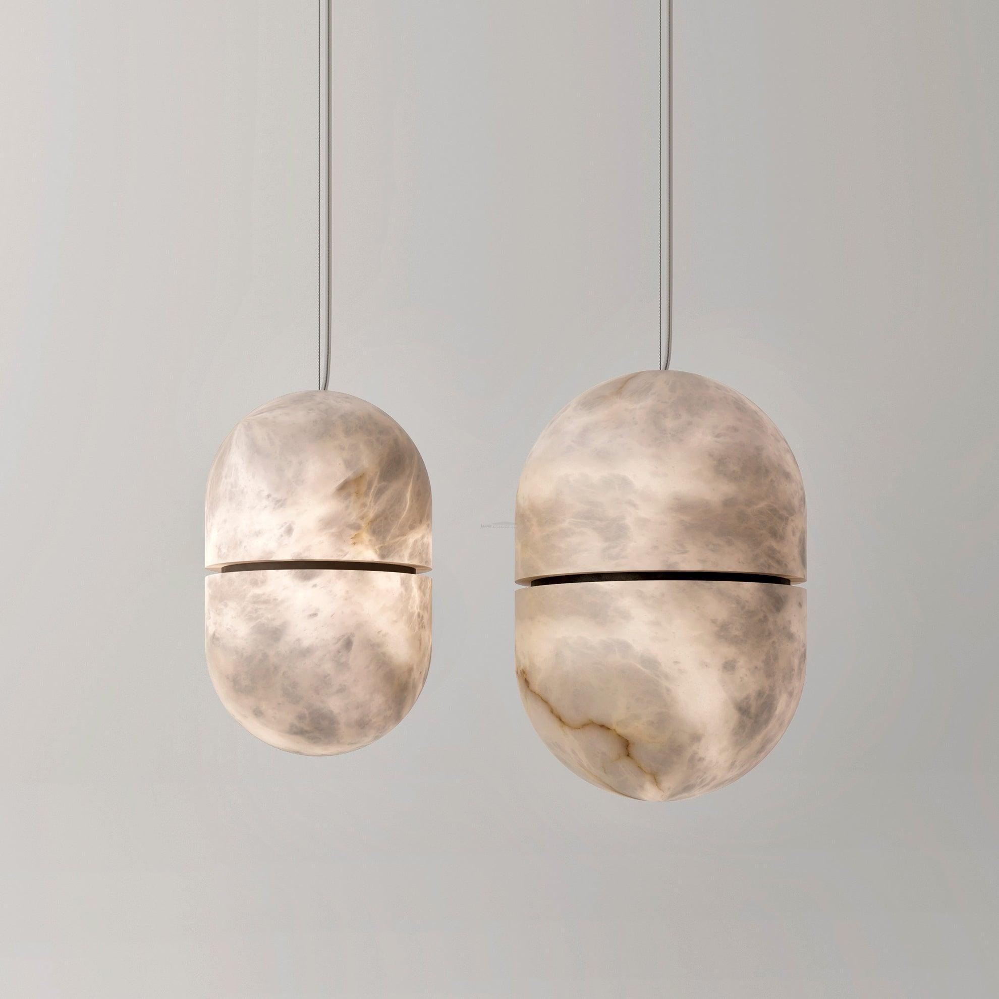 YUM Alabaster Pendant Light - Luxehomezone