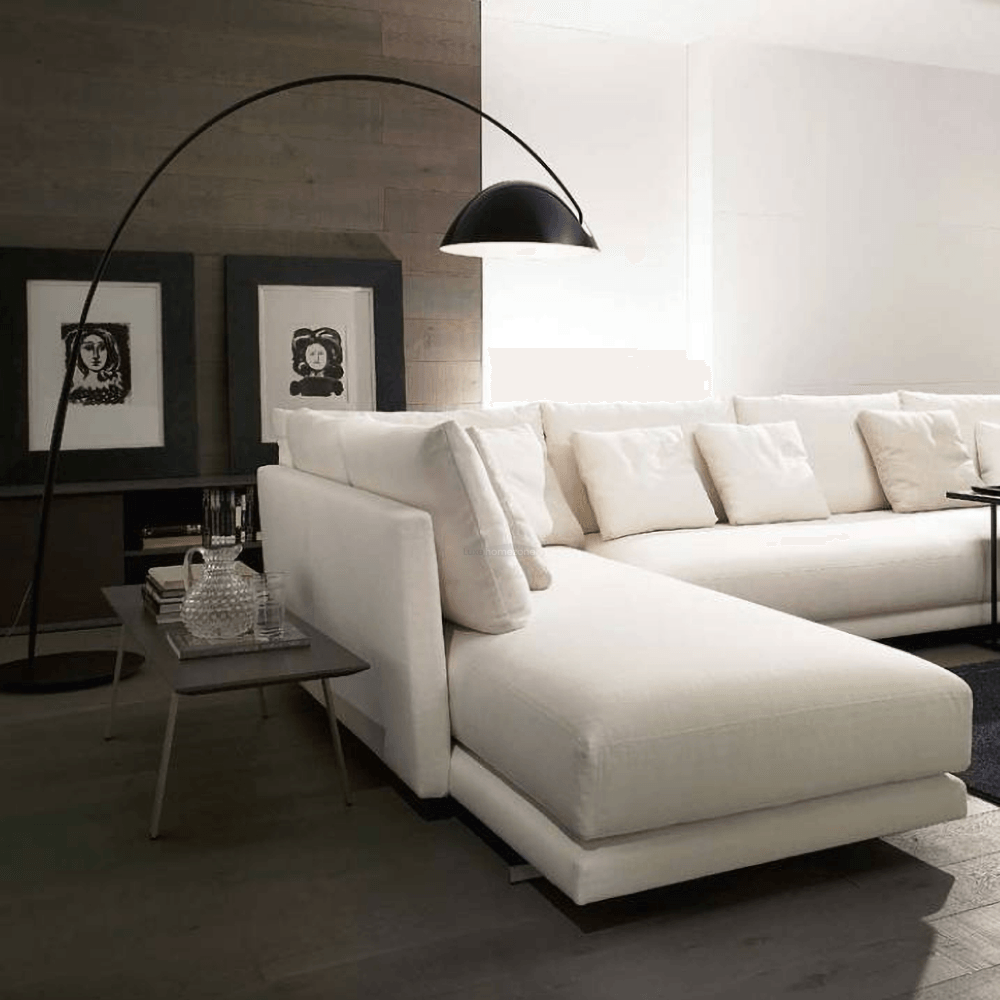Pluma Floor Lamp ∅ 57.5″ - Bent-1-Luxehomezone