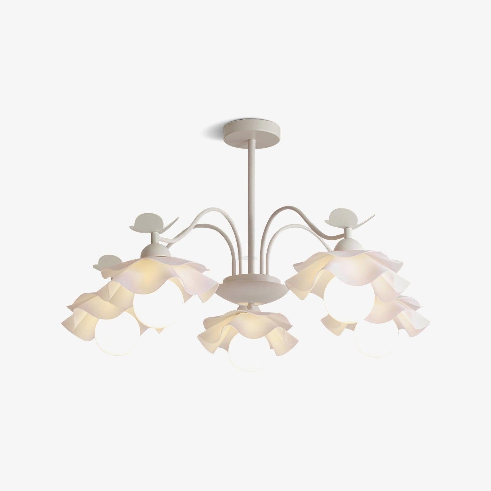 Murano Acrylic Chandelier with 3/5/8 heads - Zahara-1-Luxehomezone