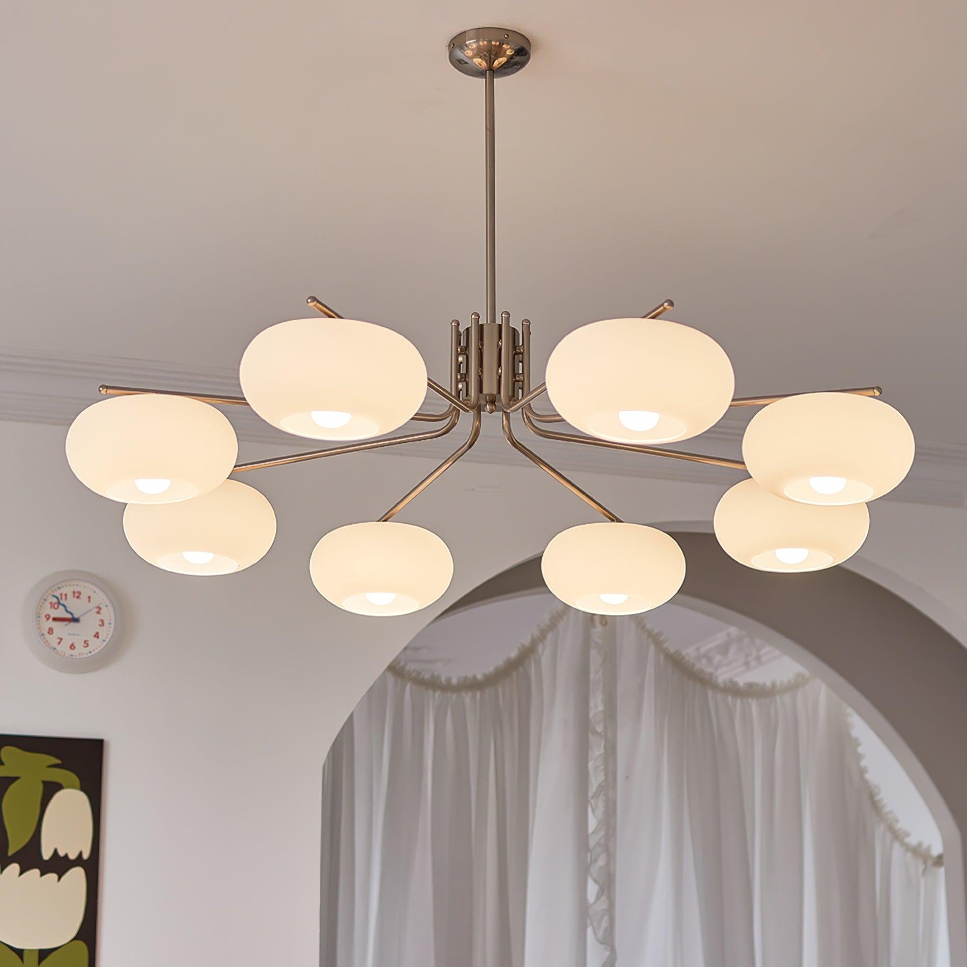 Barndon Round Chandelier - Bend-1-Luxehomezone