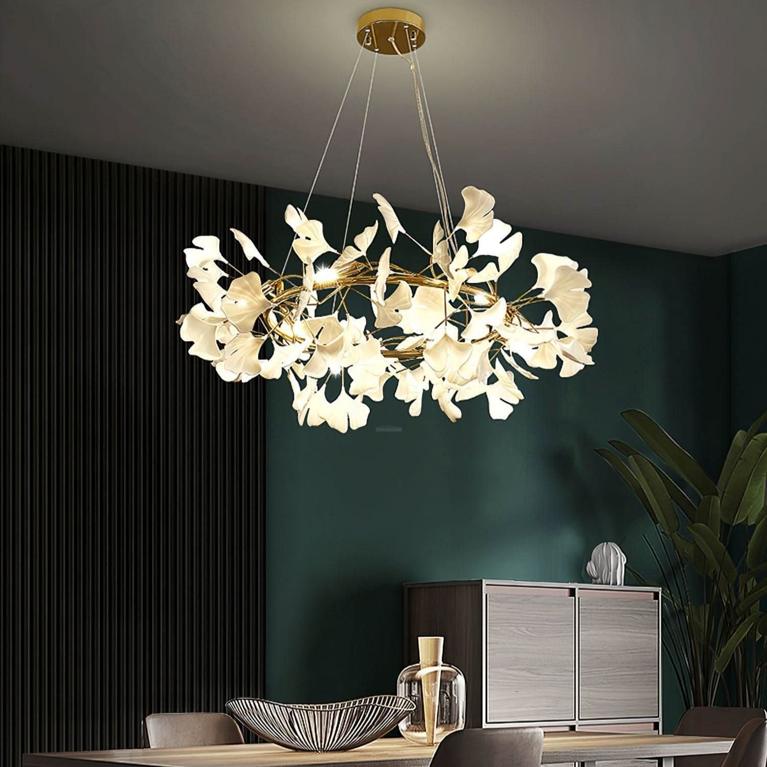 Gingko Chandelier Style O - Luxehomezone