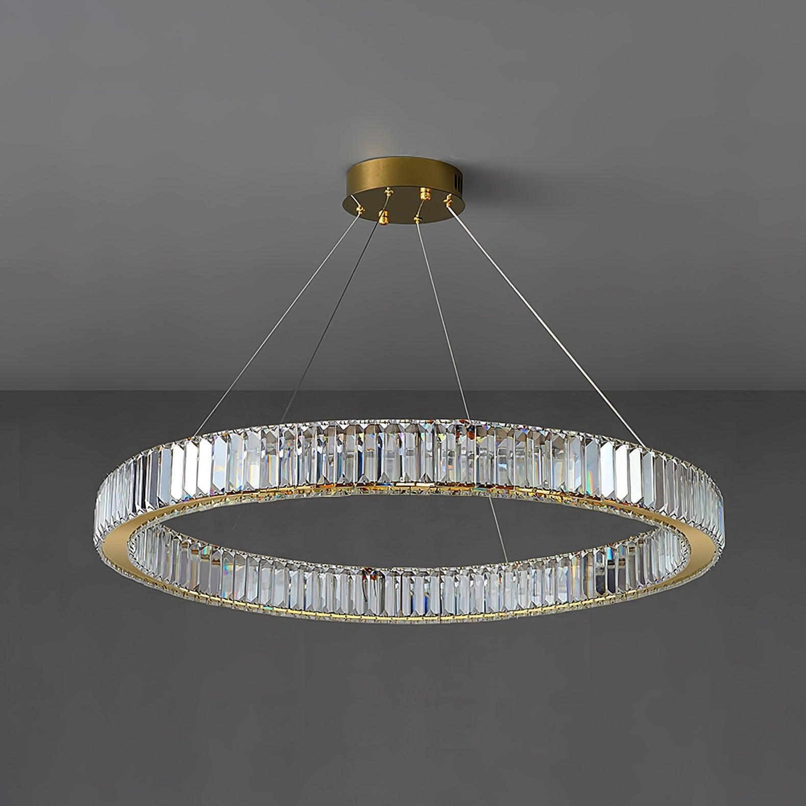 Bertolda Chandeliers ∅ 15.7″ - Crystals-1-Luxehomezone