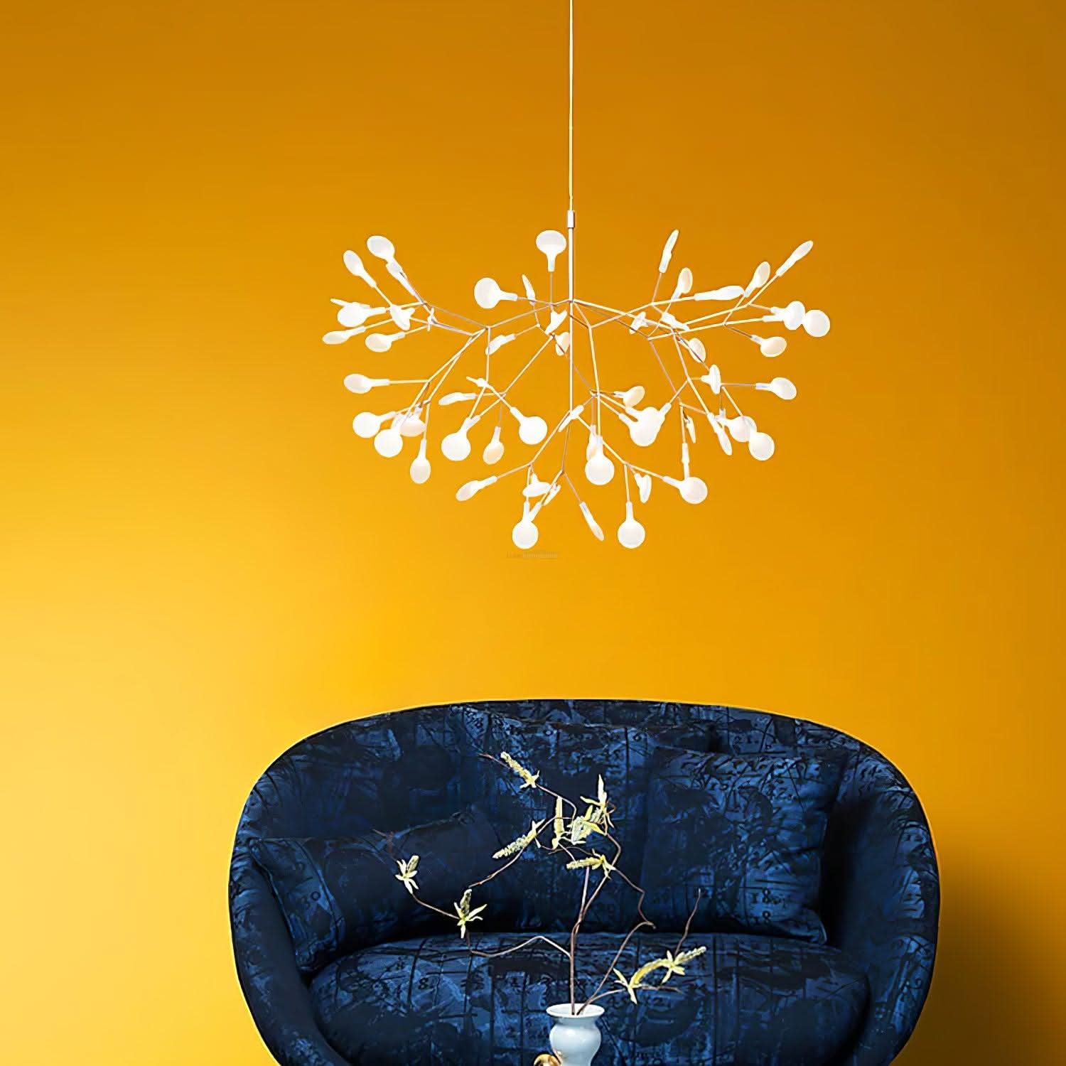 Rose Gold Firefly Chandelier - Luxehomezone