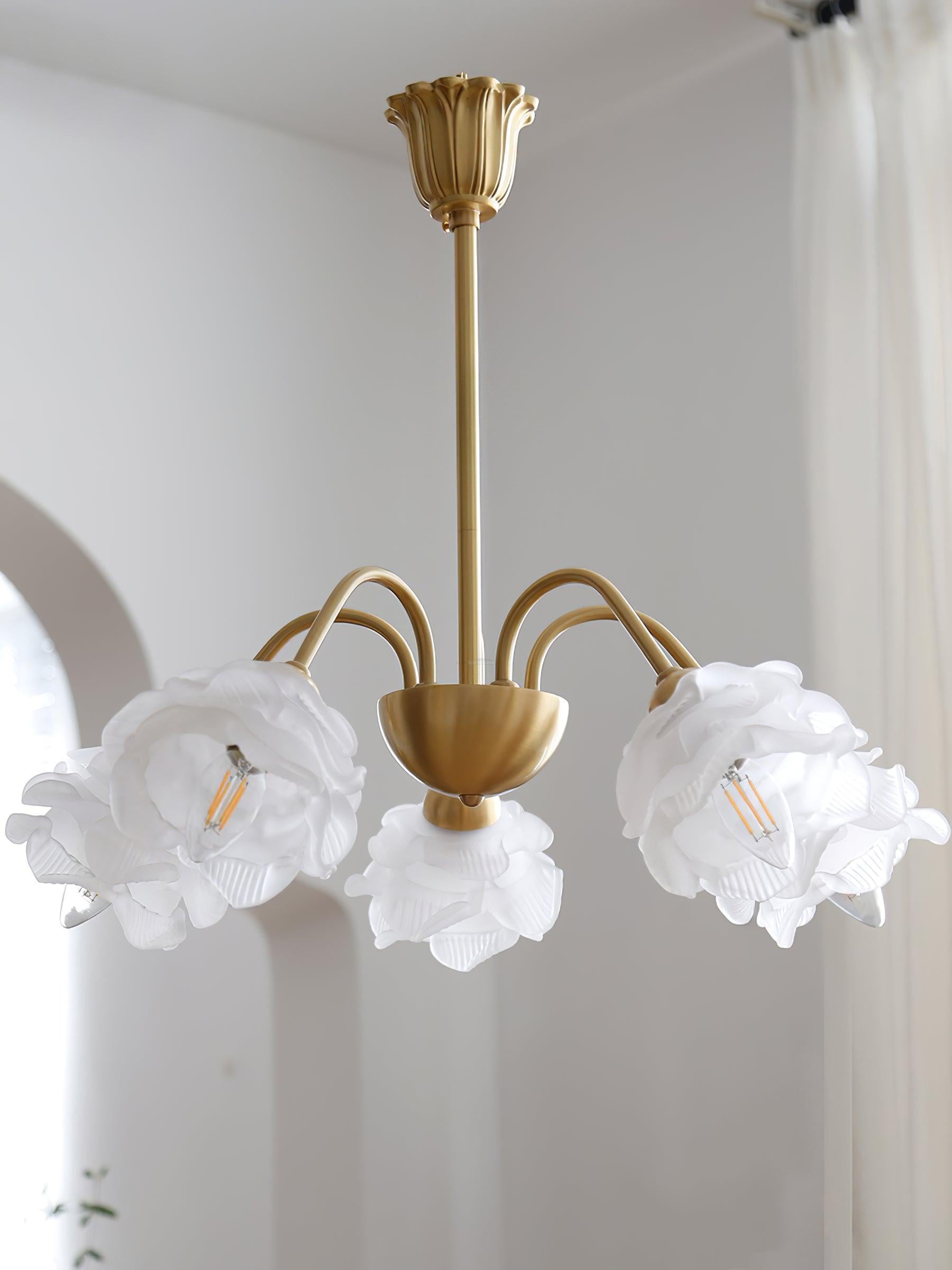 Roses Chandelier with 5/6/8 heads