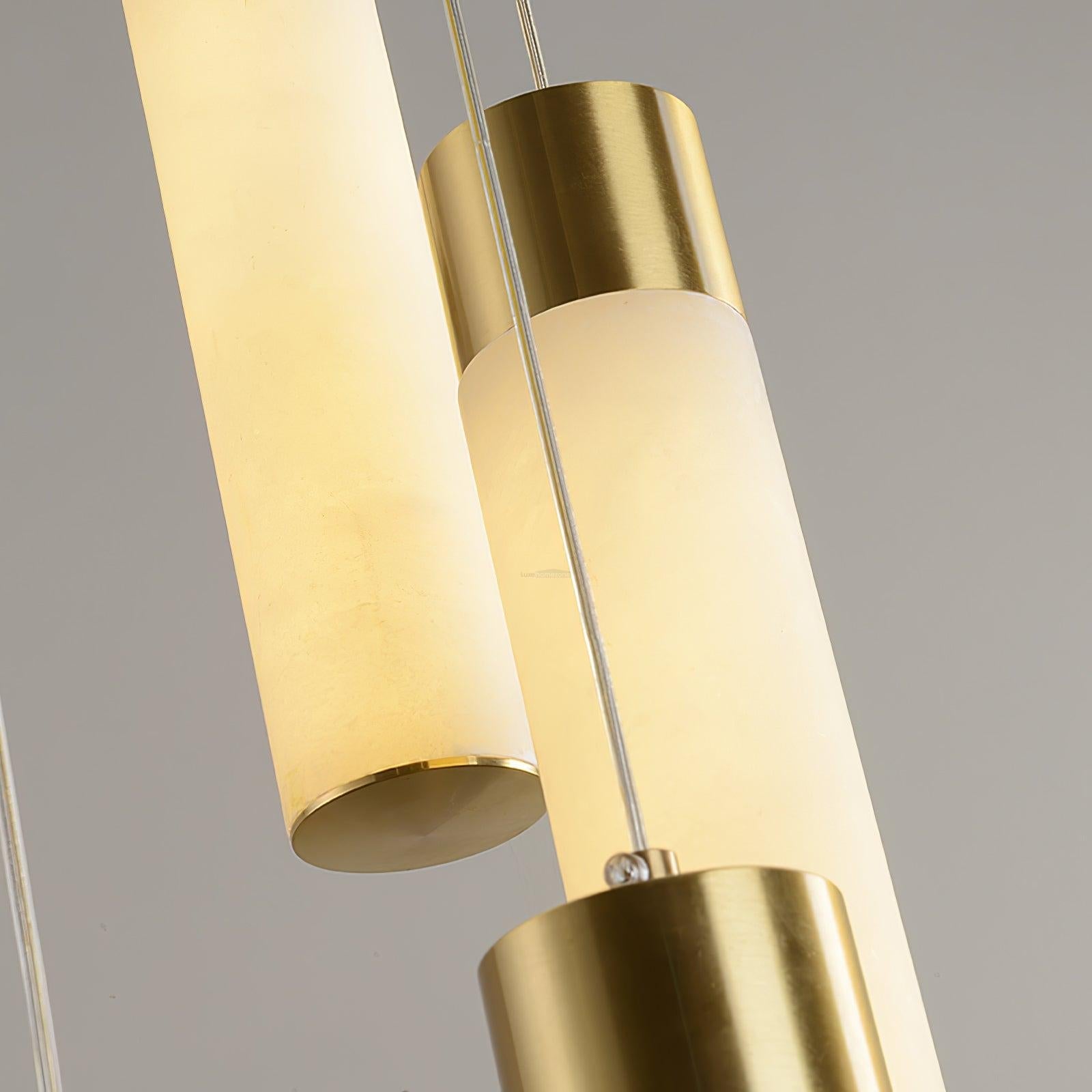 Celestial Alabaster Cascade Chandelier with 5/7/9/12/16/18/24/32 heads - Luxehomezone