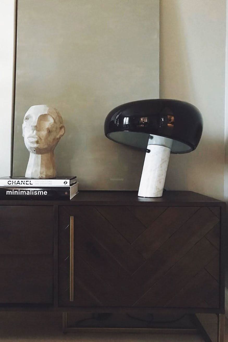 Art Marble Table Lamp ∅ 11''~15.8'' - Luxehomezone
