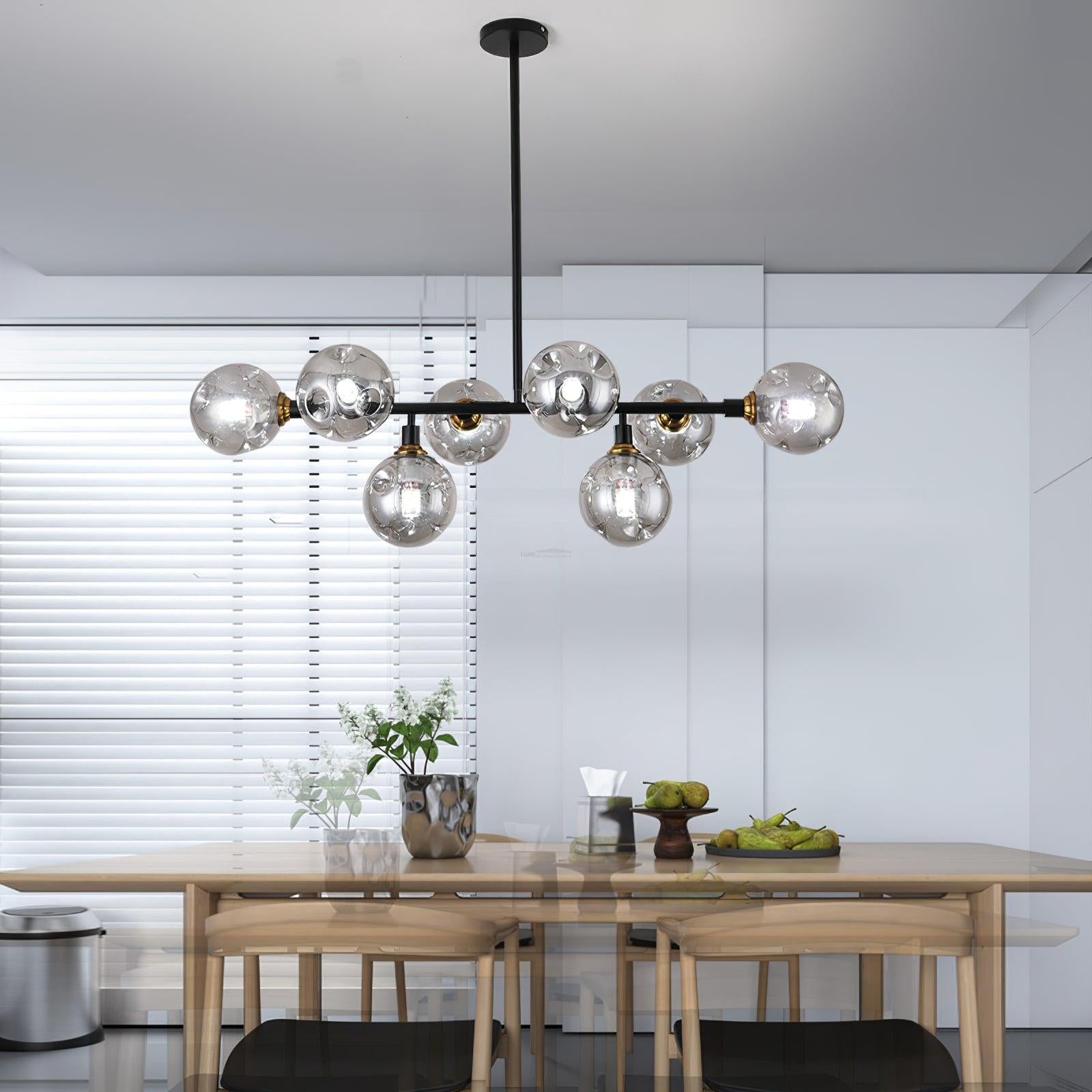 Primas Glass Linear Chandelier - Hailey, Optimized-1-Luxehomezone