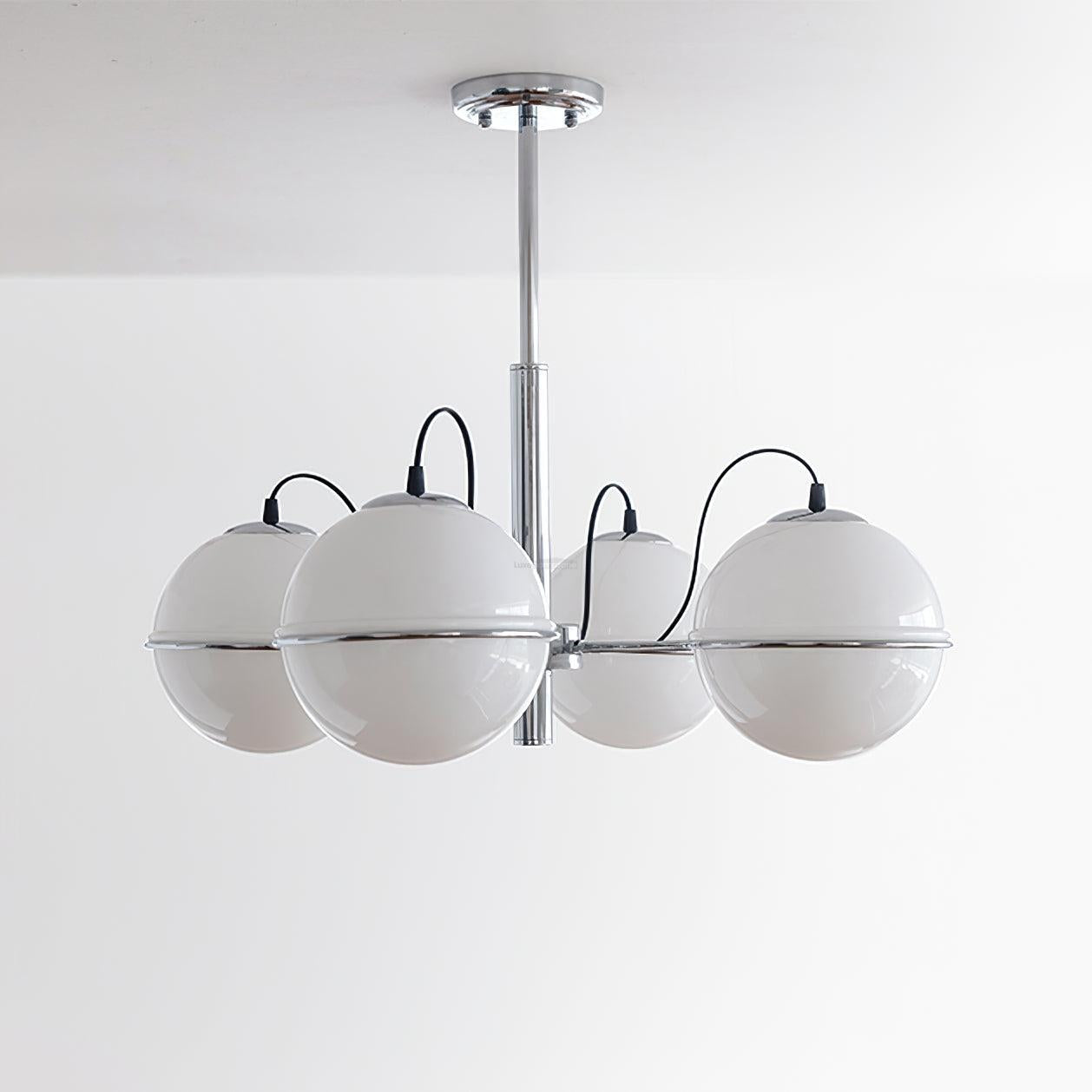 McCarren Chandelier ∅ 20.5″ - Bend, Marshmallow Chandelier-1-Luxehomezone
