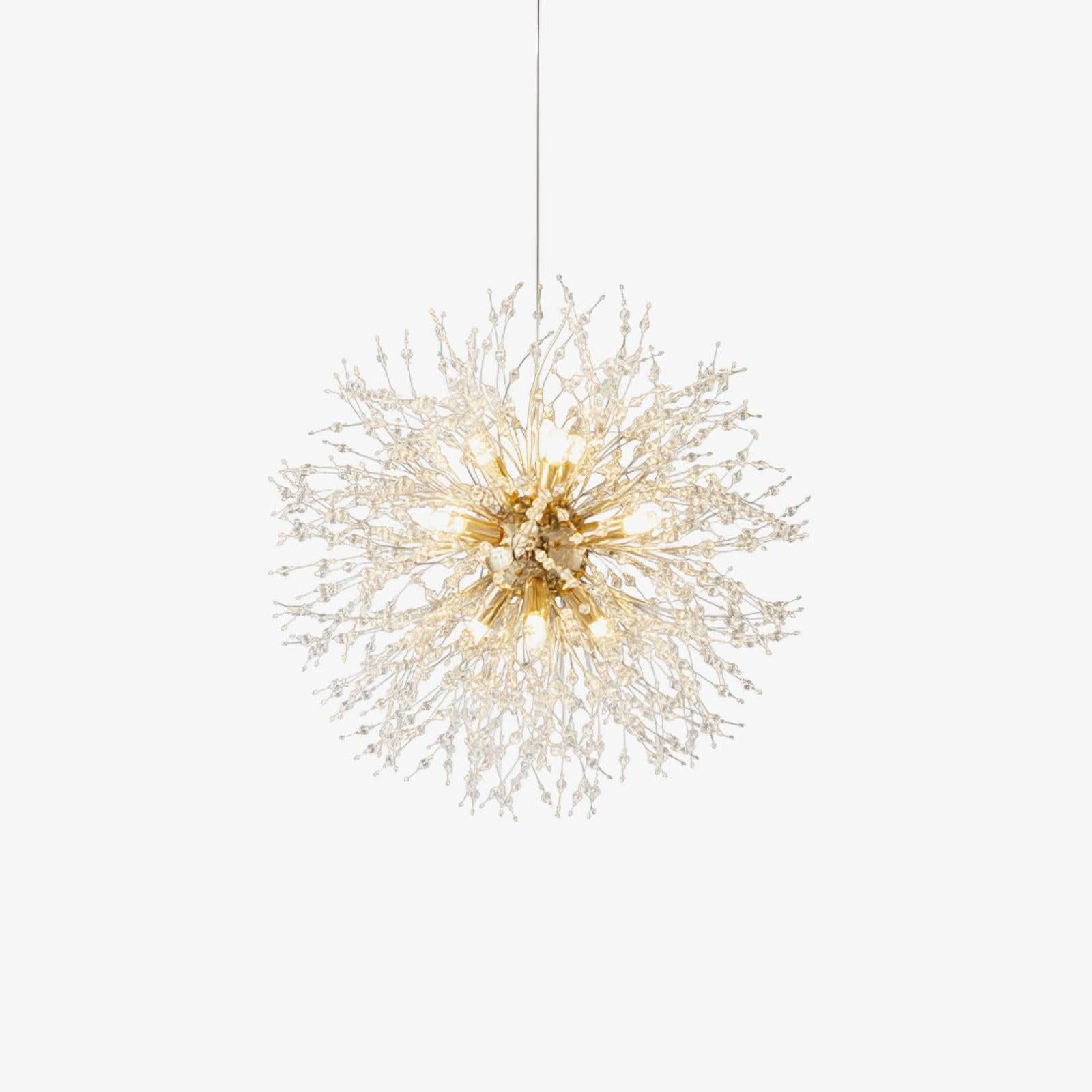 Crystal Dandelion Chandelier with 9/12/16 heads - Luxehomezone