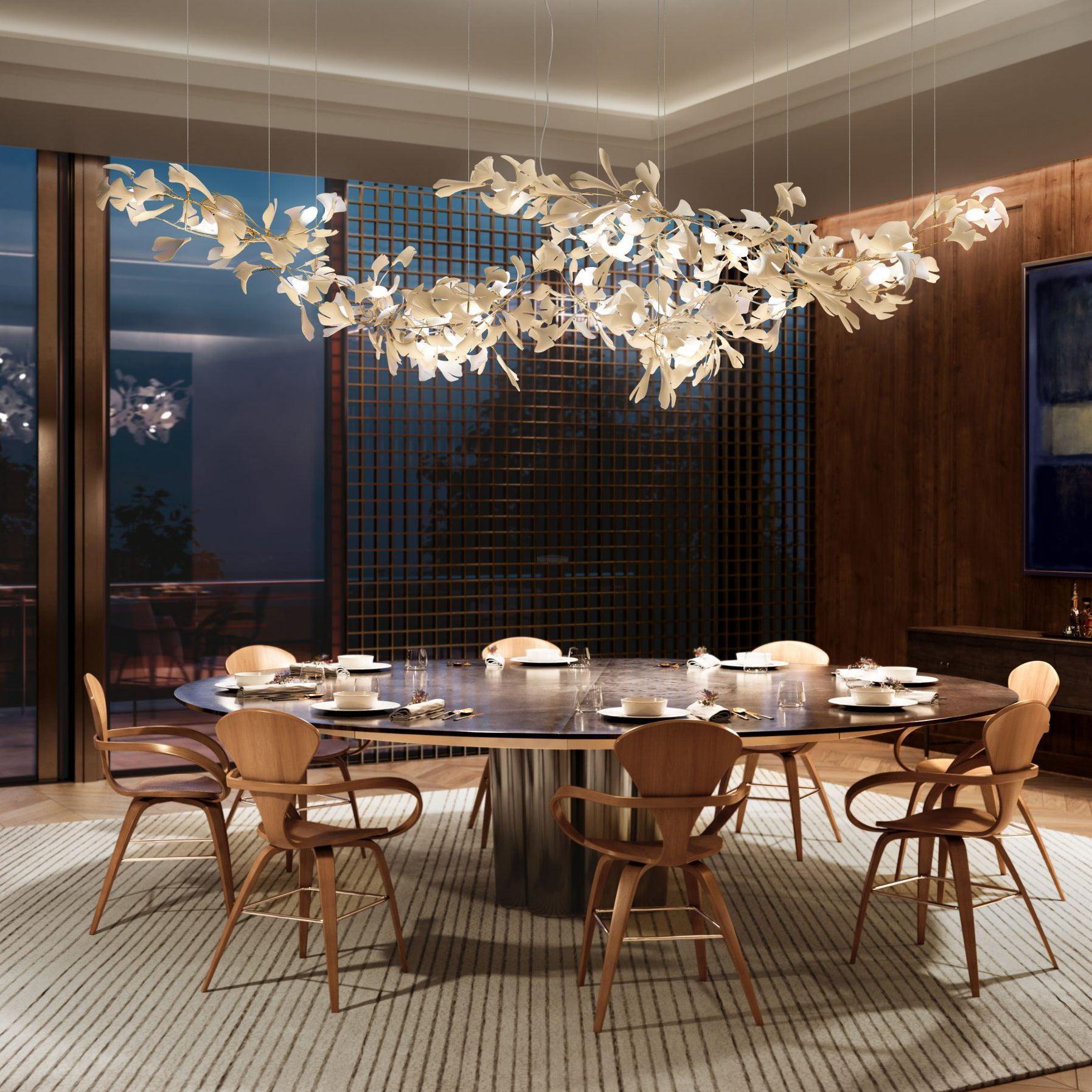 Gingko Chandelier Style C - Gingko, Gingko Chandelier-1-Luxehomezone