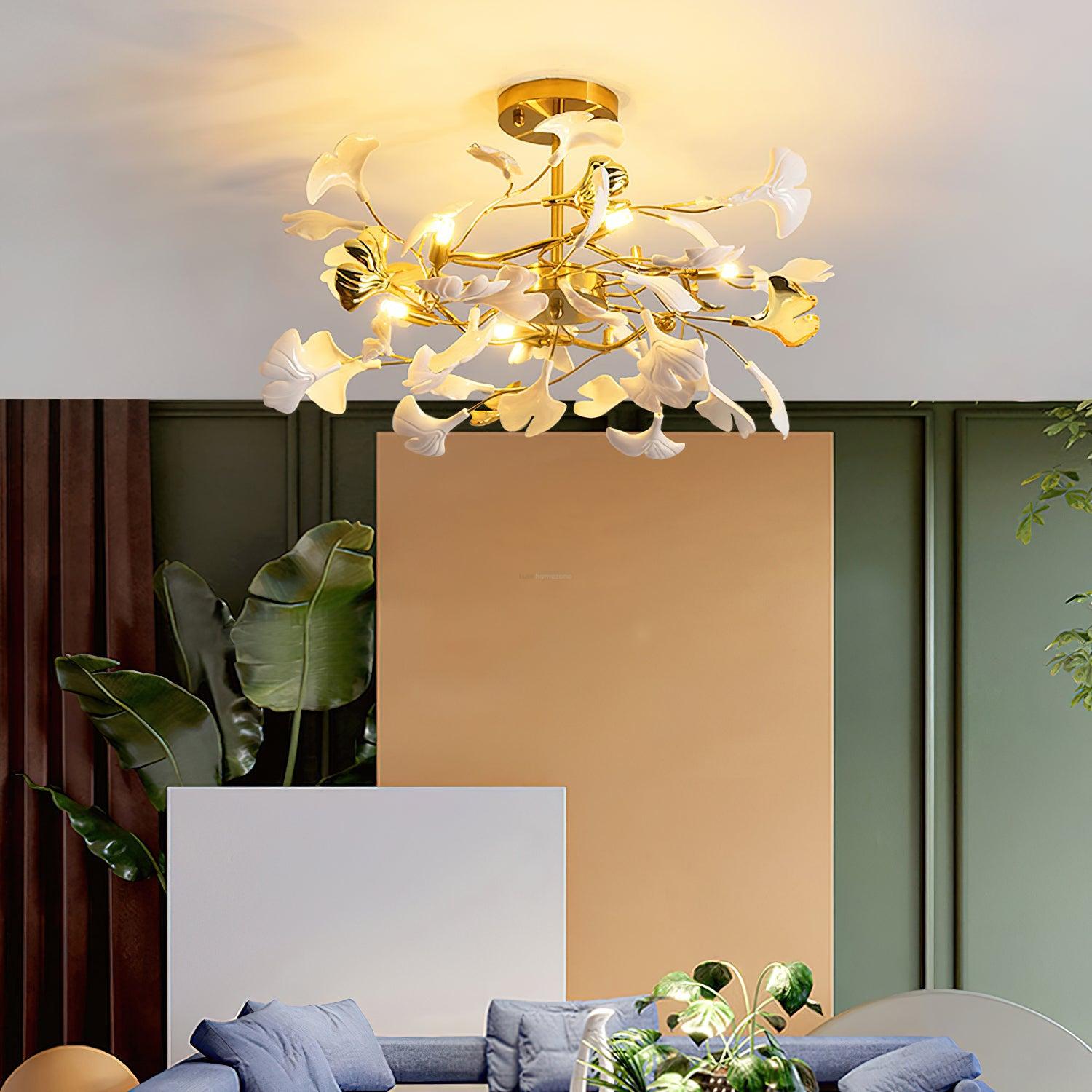 Gingko Chandelier Style L - Gingko, Gingko Chandelier-1-Luxehomezone