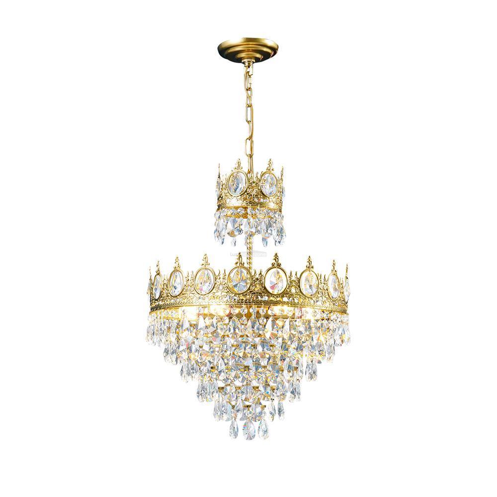 Vintage Crystal Chandelier - Crystals-1-Luxehomezone