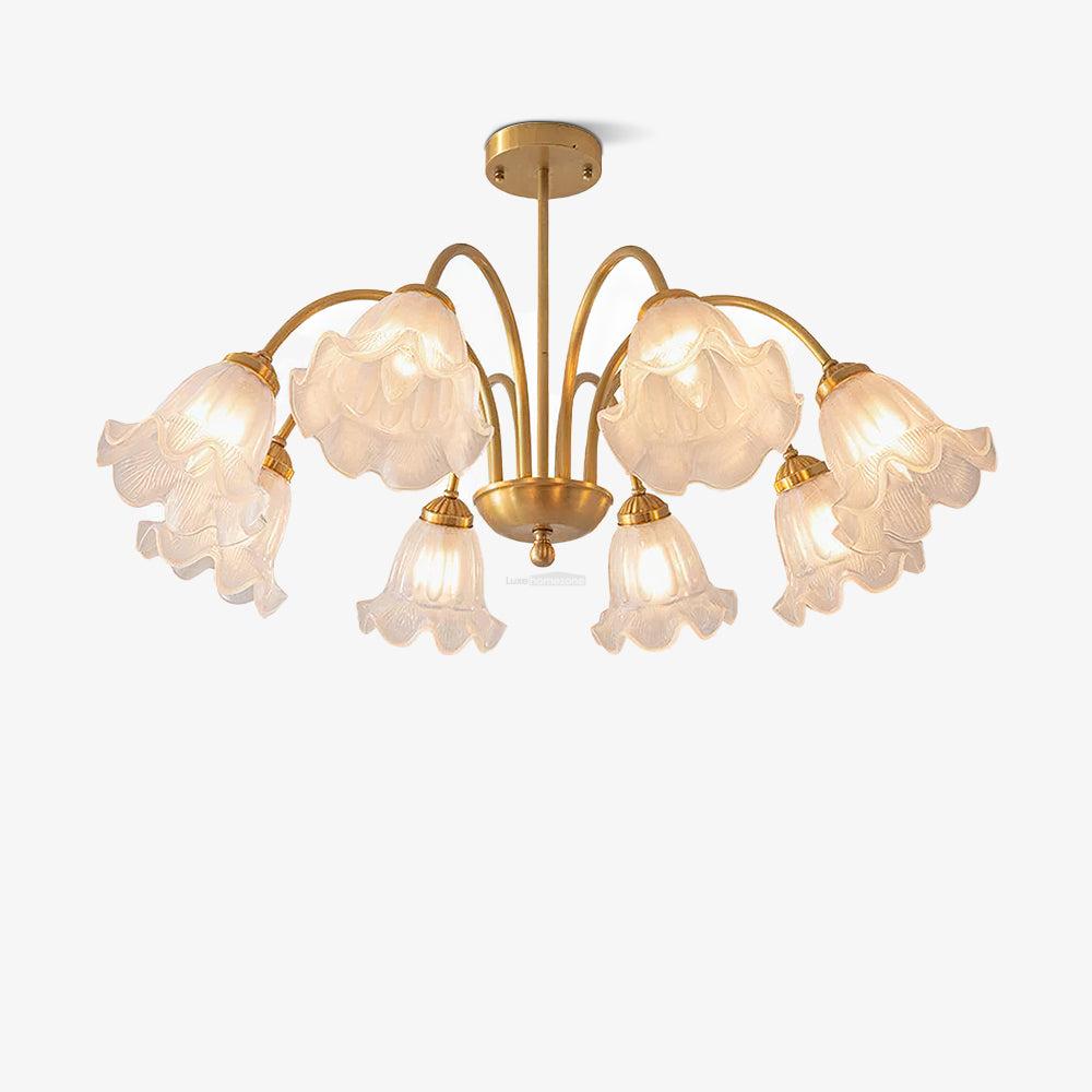 Lily Chandelier ∅ 21.7″ ~31.5'' - Luxehomezone