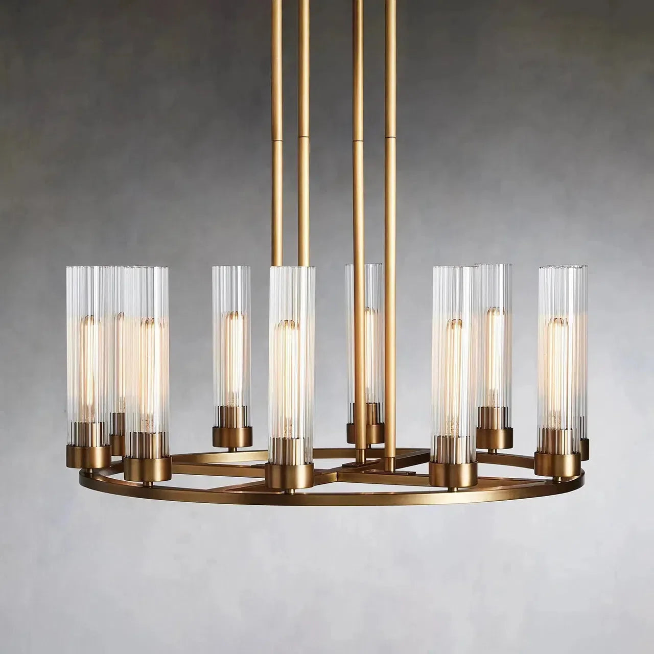 Andreas Round Chandelier 10/12 Light