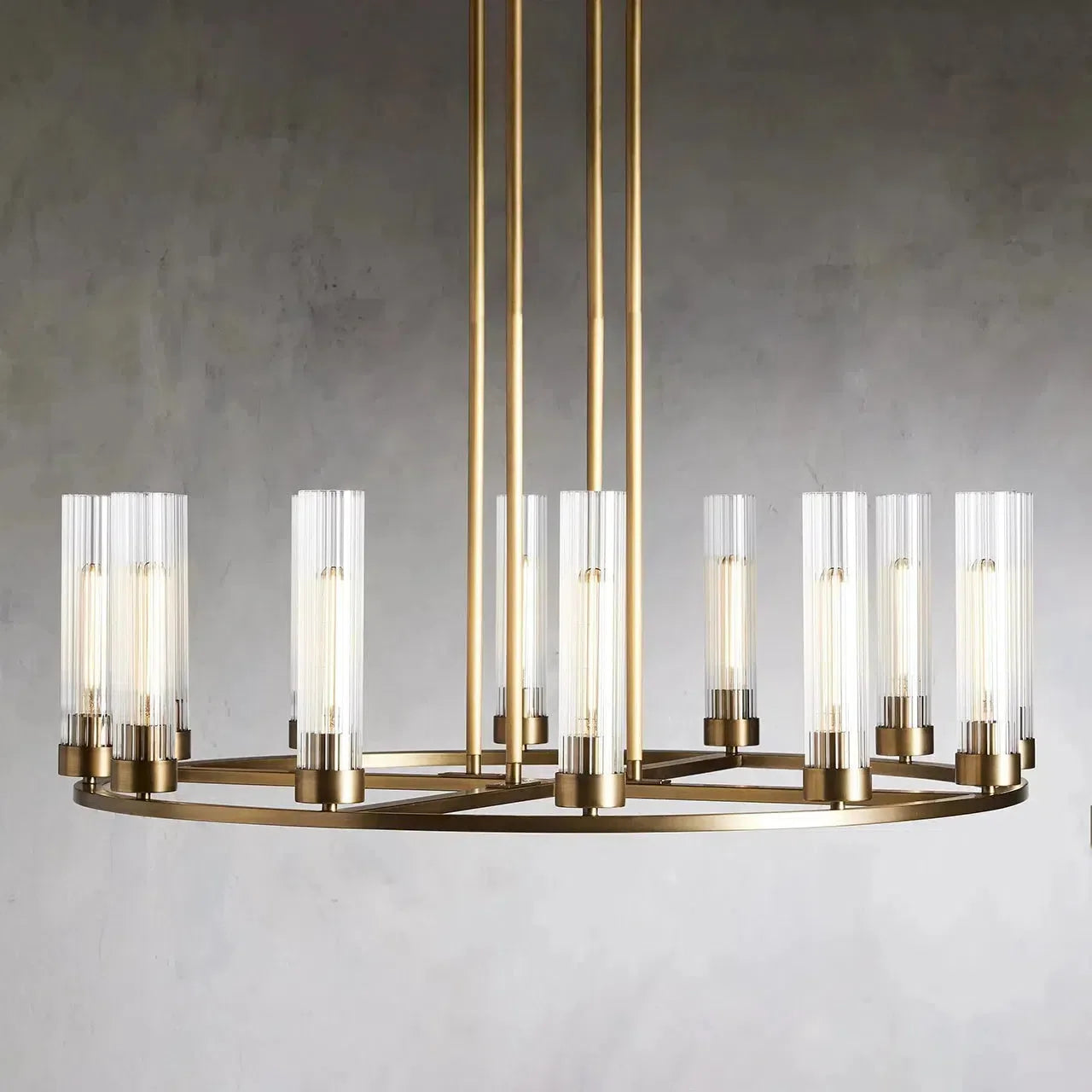 Andreas Round Chandelier 10/12 Light