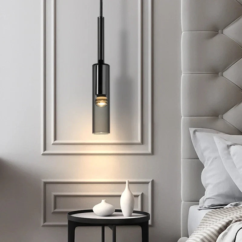 Radiant Stairway Smoky Gray Pendant Chandelier (10 Lights)