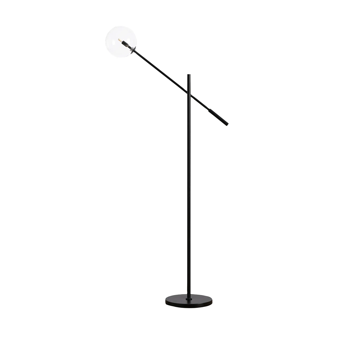 Moder Apollo Glass Ball Task Floor Lamp - All Products, Moder Apollo Series, Table Lamps- Floor Lamp1-Luxehomezone