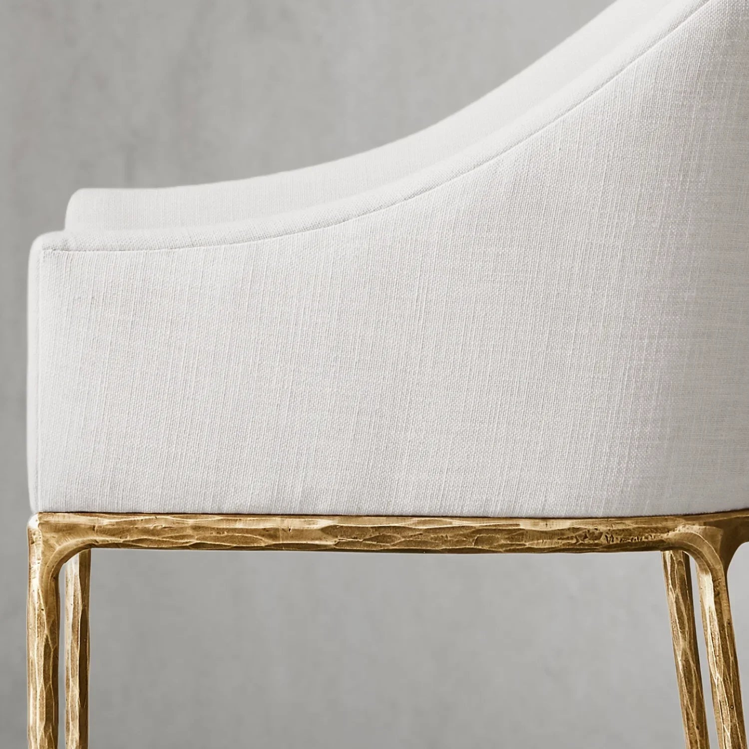 Thaddeus Slope Fabric Dining Armchair