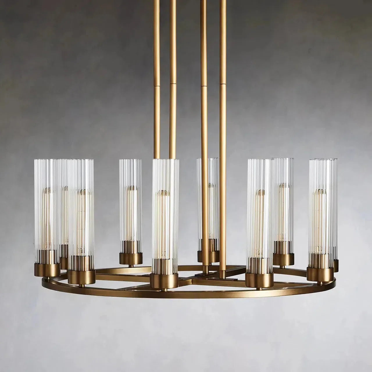 Andreas Round Chandelier 10/12 Light