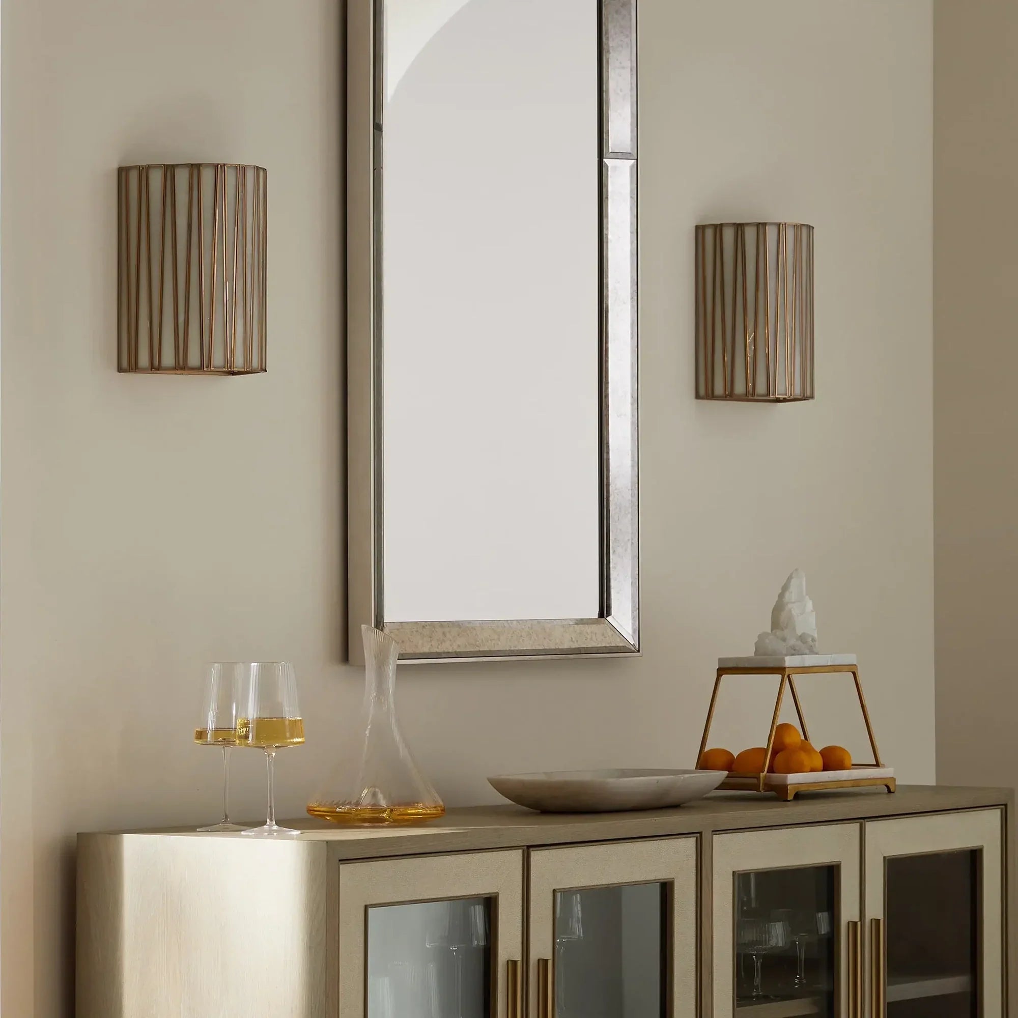 Art Glass Jeunet Wall Sconce - Dinner Room, Foyer, Jeunet Series, Living Room, Wall Sconce- Wall Sconce1-Luxehomezone