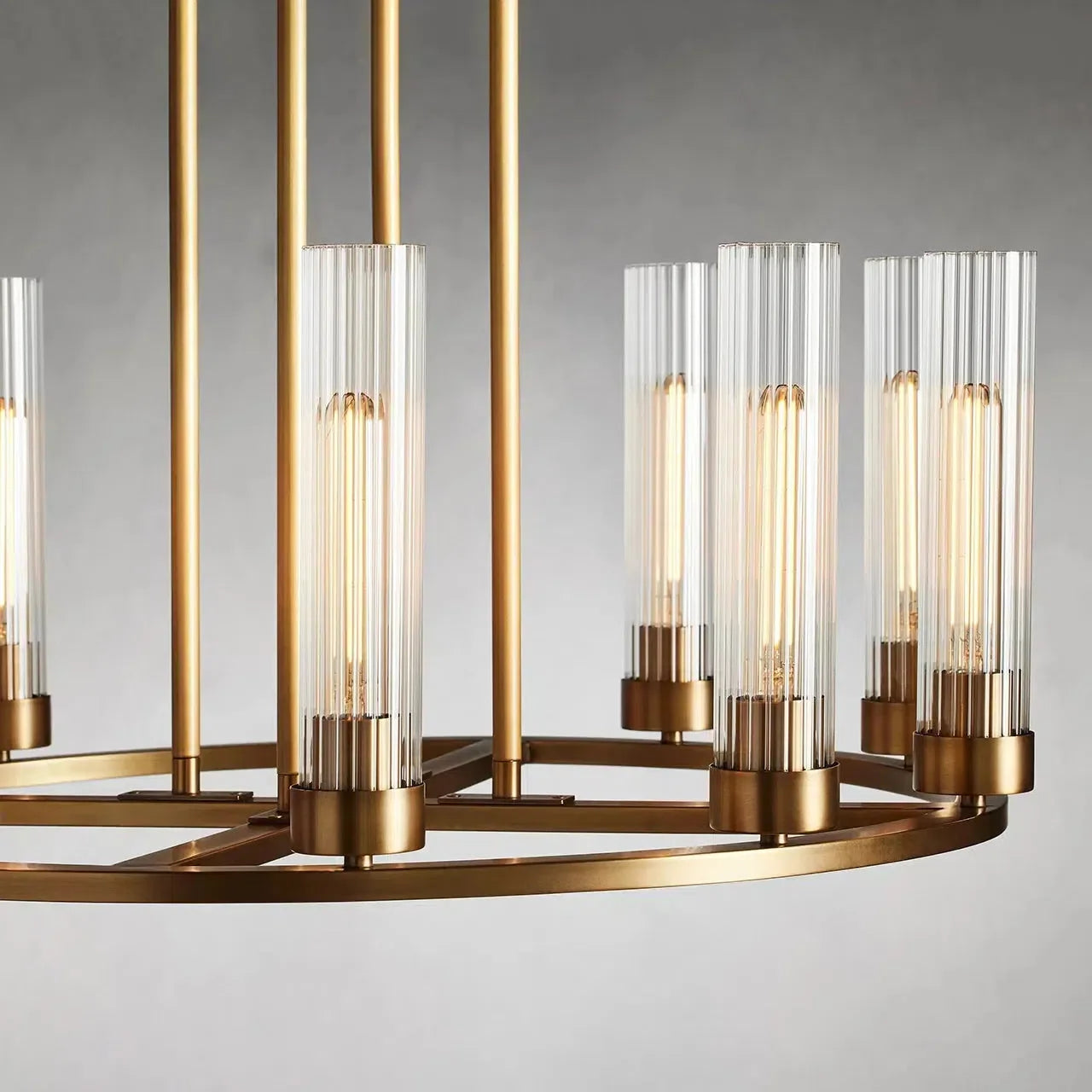 Andreas Round Chandelier 10/12 Light