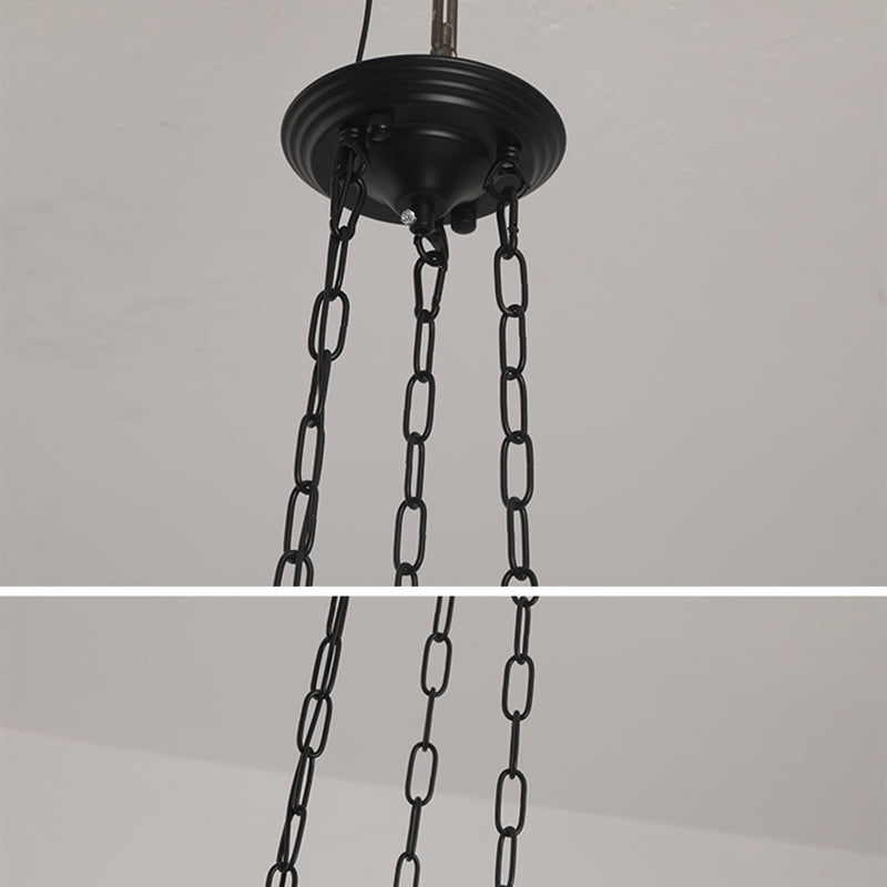 Charles Edwards Taper Pendant Light - Black & White, Charles, Semi Flush Mounts-1-Luxehomezone