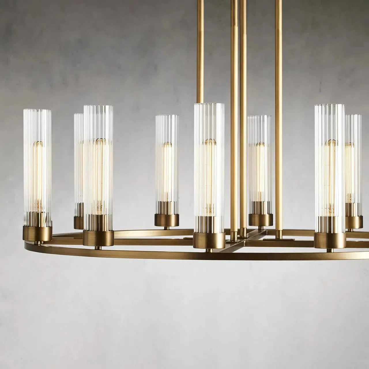 Andreas Round Chandelier 10/12 Light