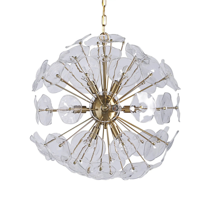 Nily Glass Round Chandelier