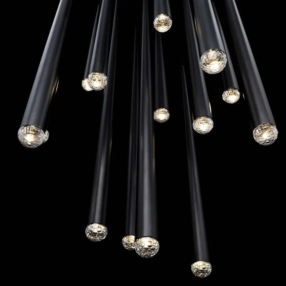 Anthropology Round Tubular Pendant Light - -1-Luxehomezone