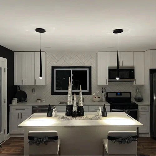Anthropology Round Tubular Pendant Light - -1-Luxehomezone
