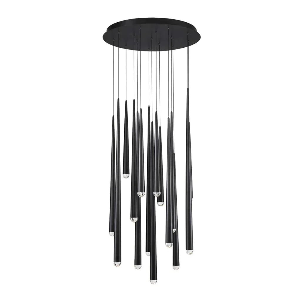 Anthropology Round Tubular Pendant Light - -1-Luxehomezone