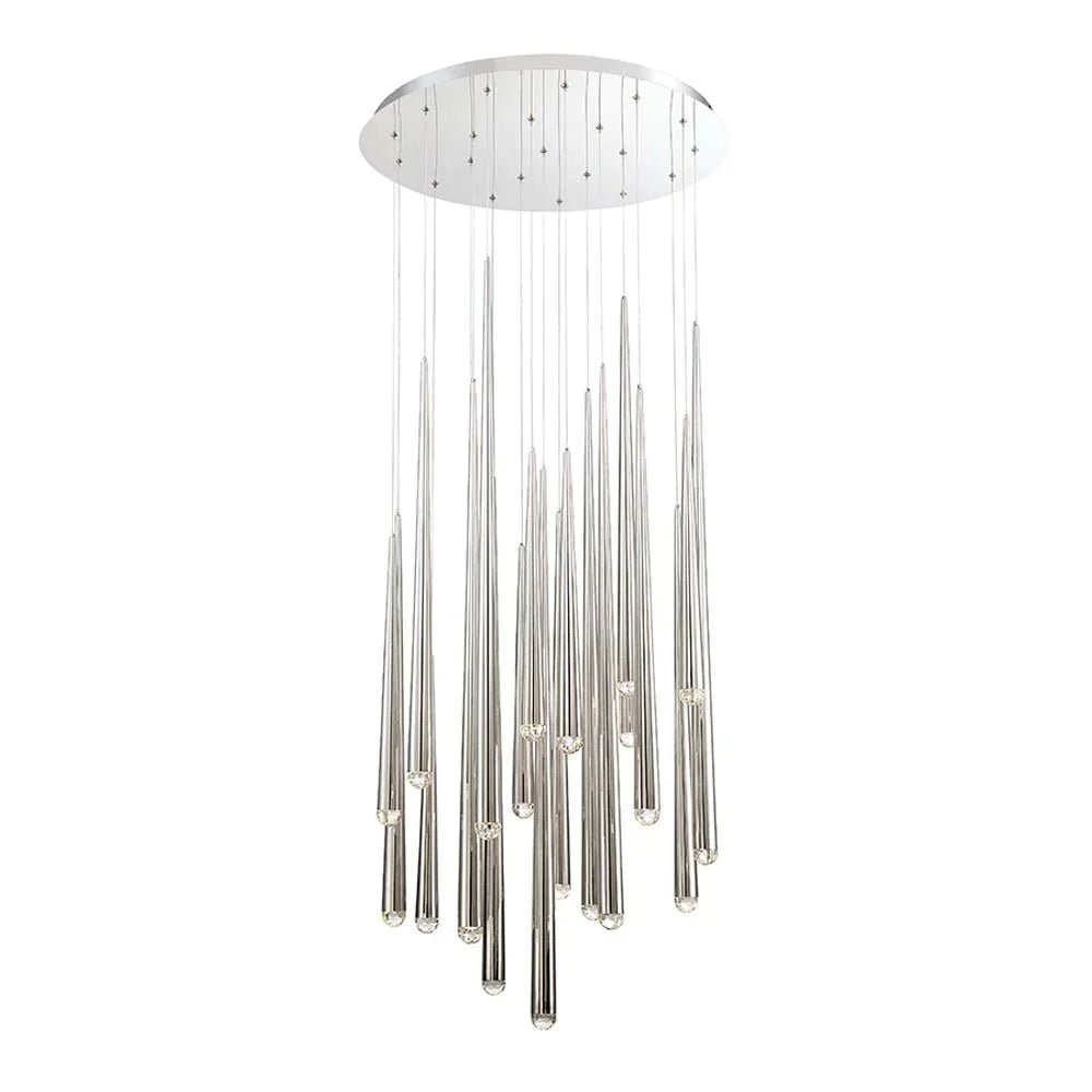 Anthropology Round Tubular Pendant Light - -1-Luxehomezone
