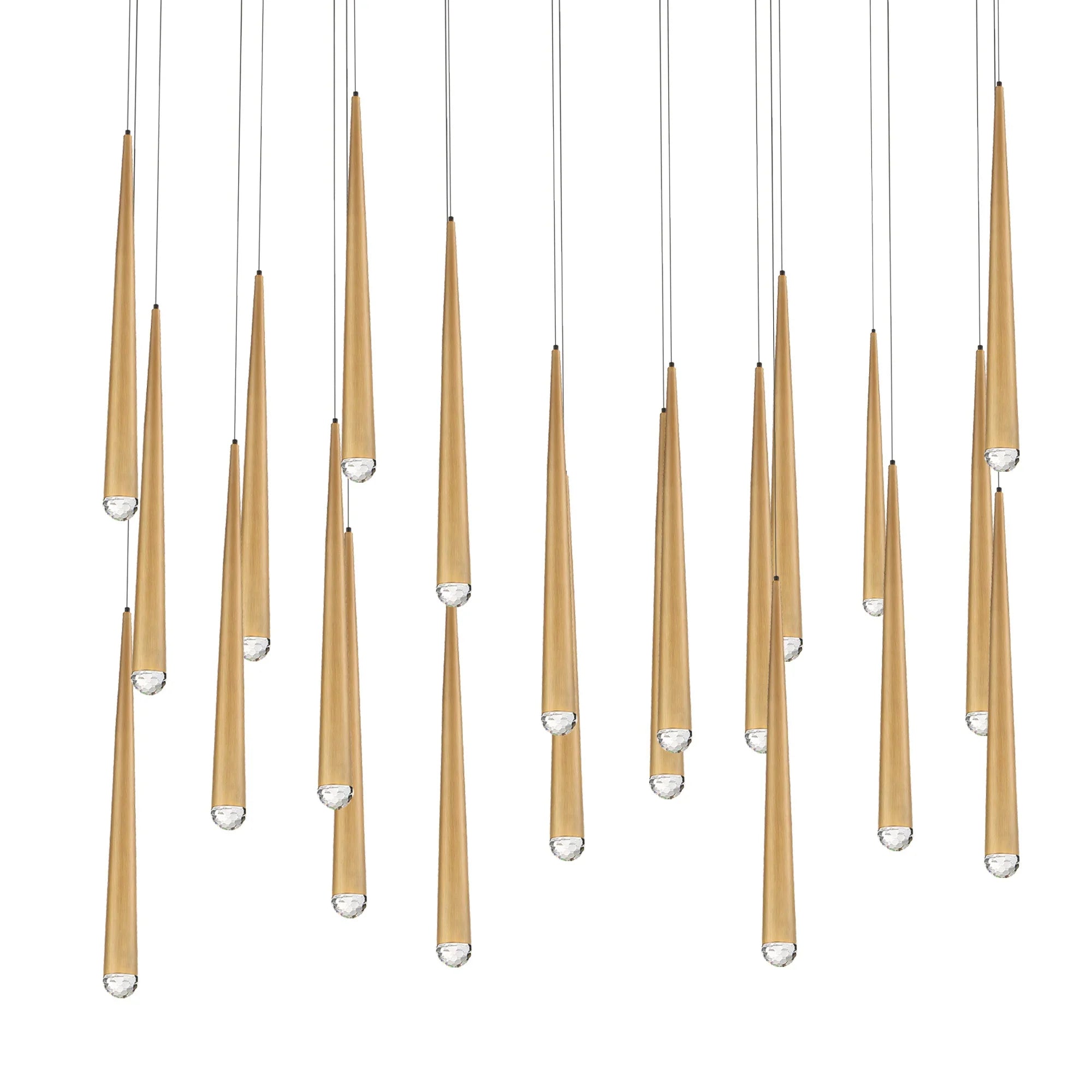 Anthropology Round Tubular Pendant Light - -1-Luxehomezone