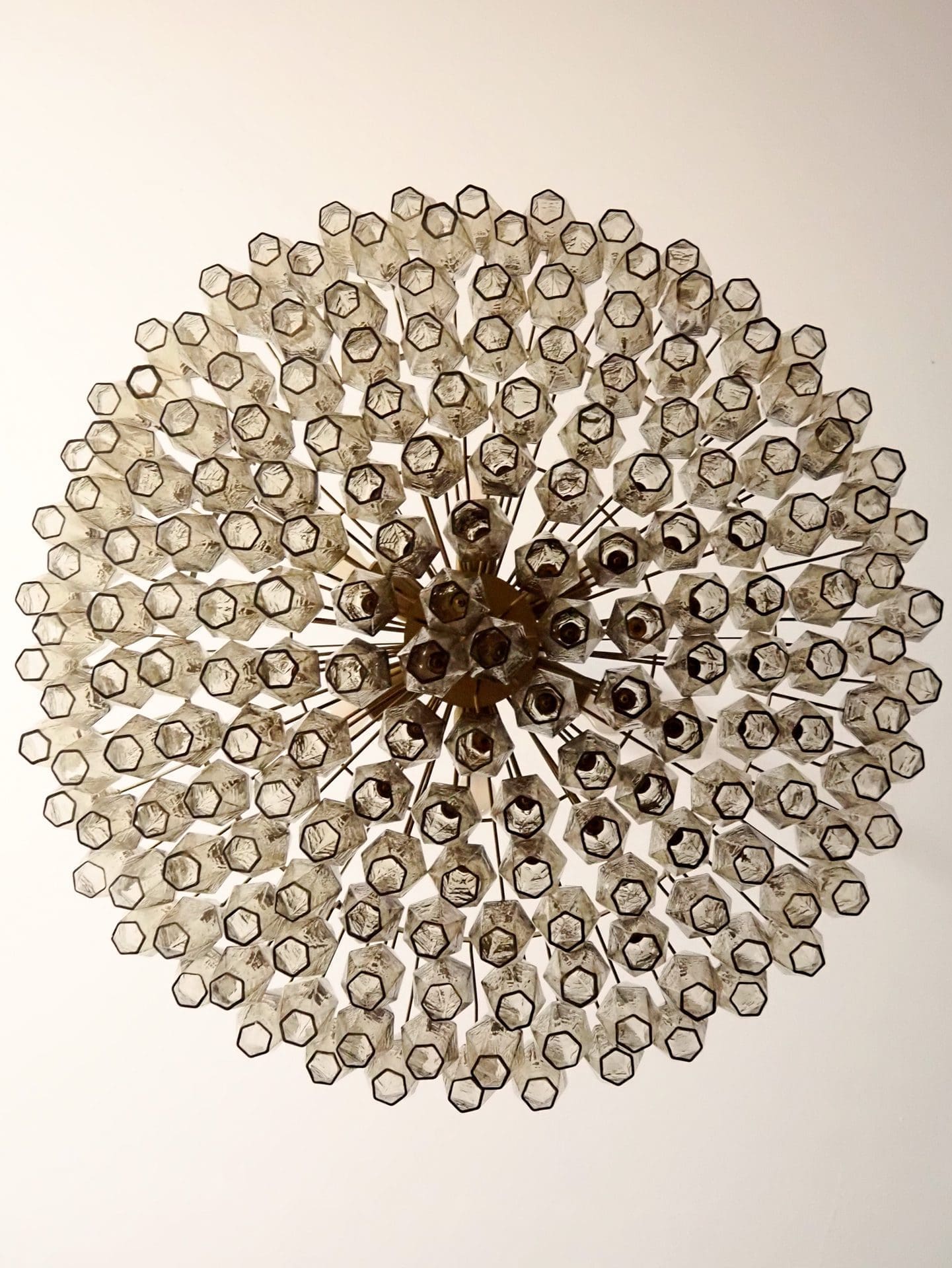 Florence Murano Chandelier Poliedri 185 glass