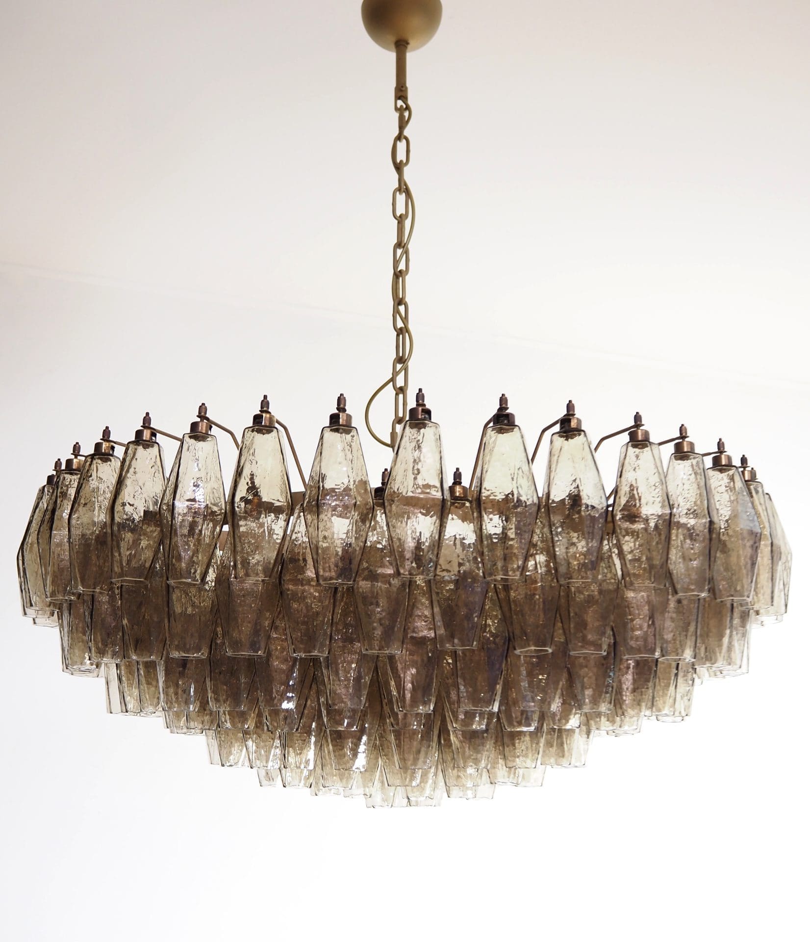 Florence Murano Chandelier Poliedri 185 glass