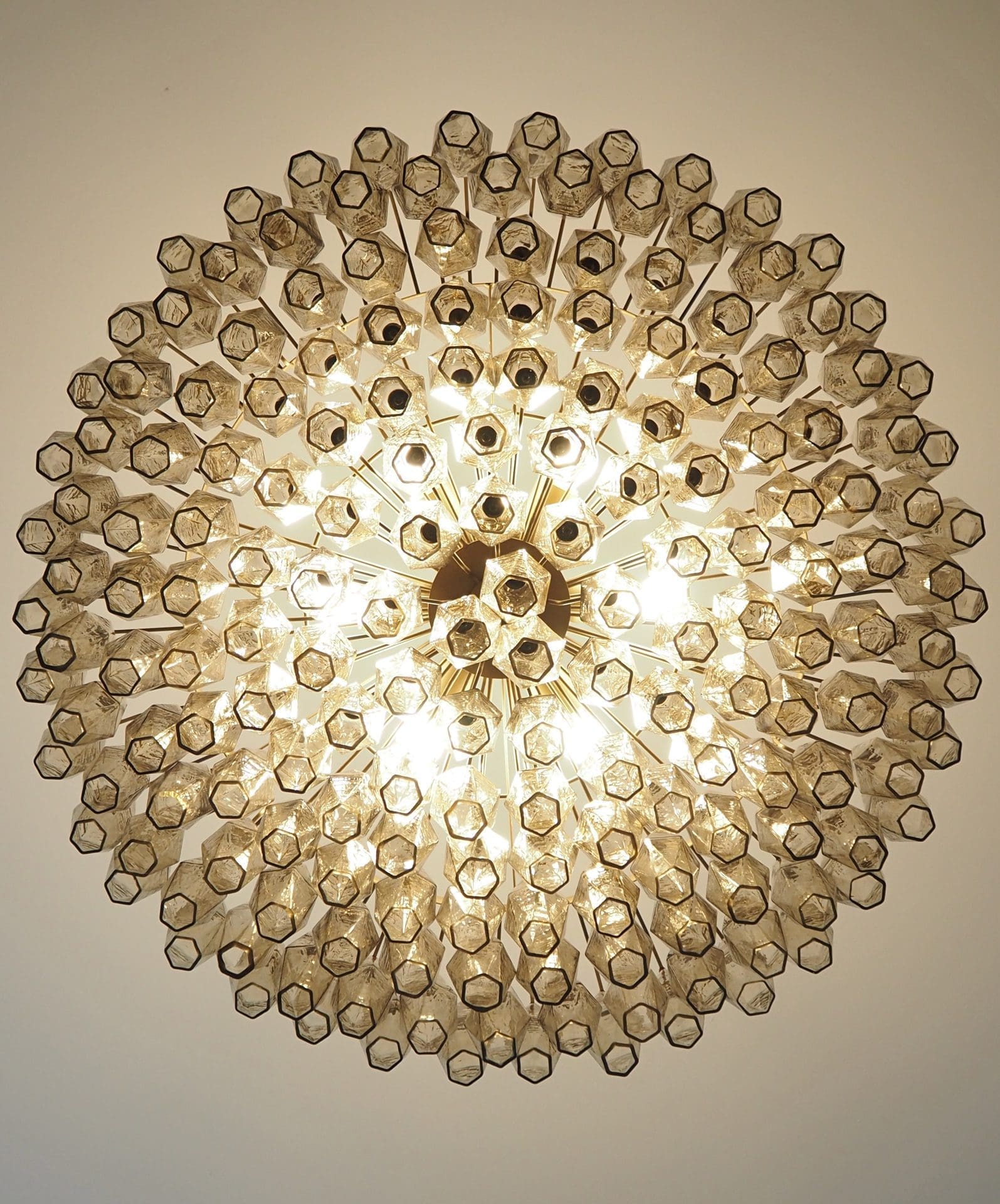 Florence Murano Chandelier Poliedri 185 glass