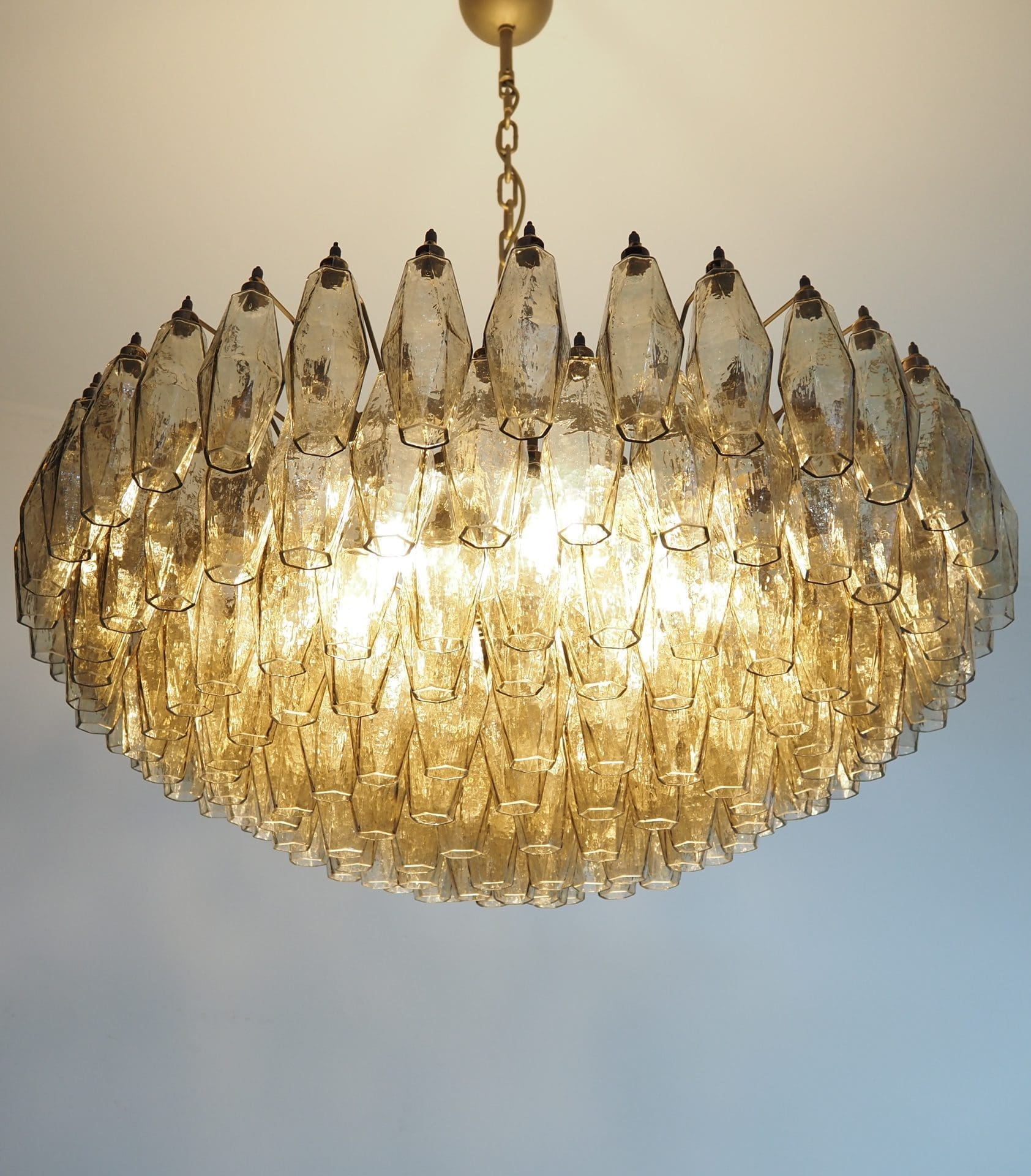 Florence Murano Chandelier Poliedri 185 glass