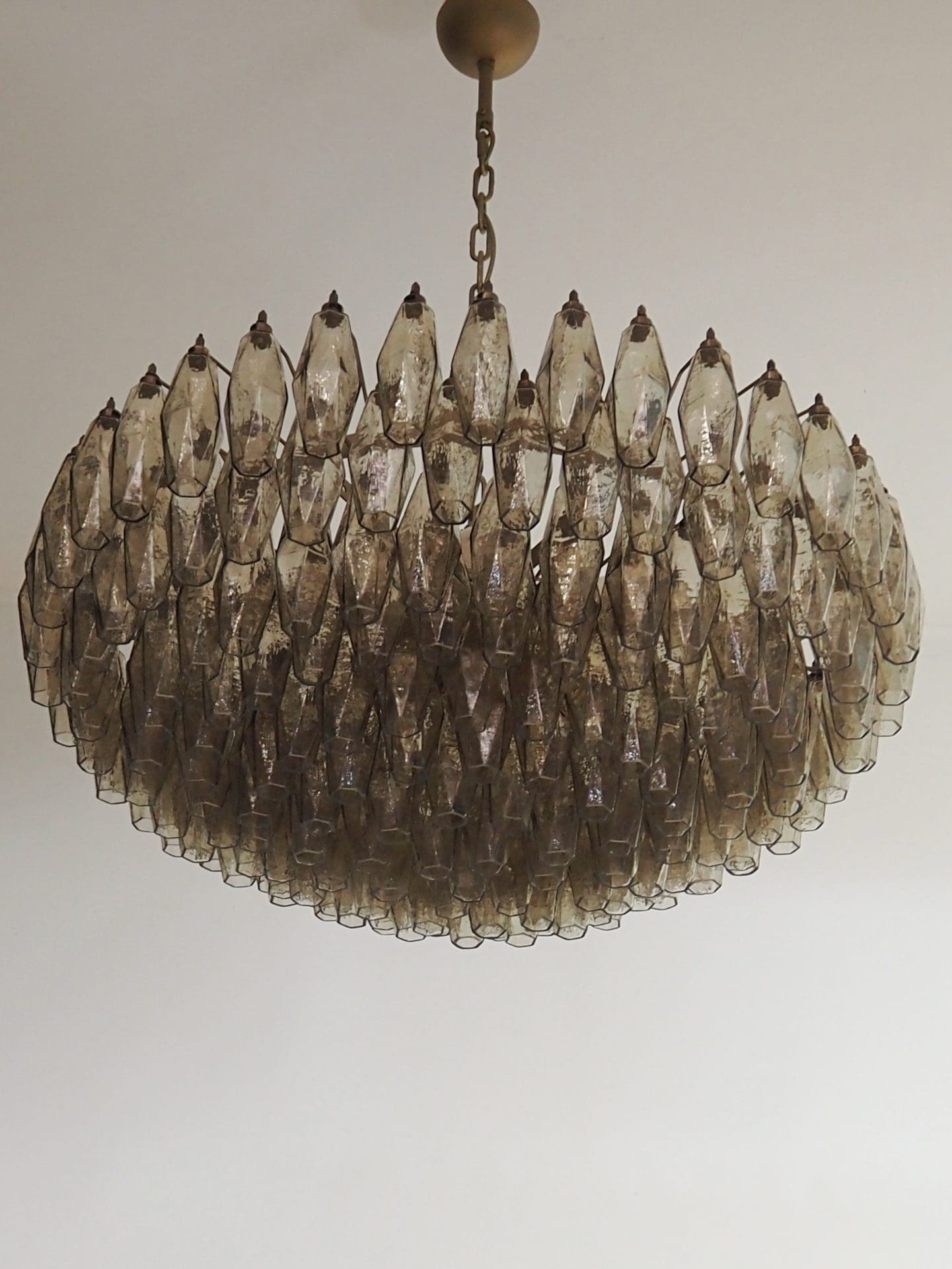 Florence Murano Chandelier Poliedri 185 glass