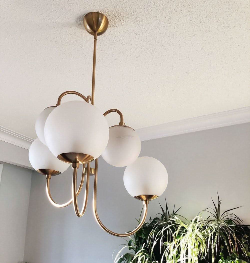 Gooseneck Chandelier ∅ 30″ - Luxehomezone
