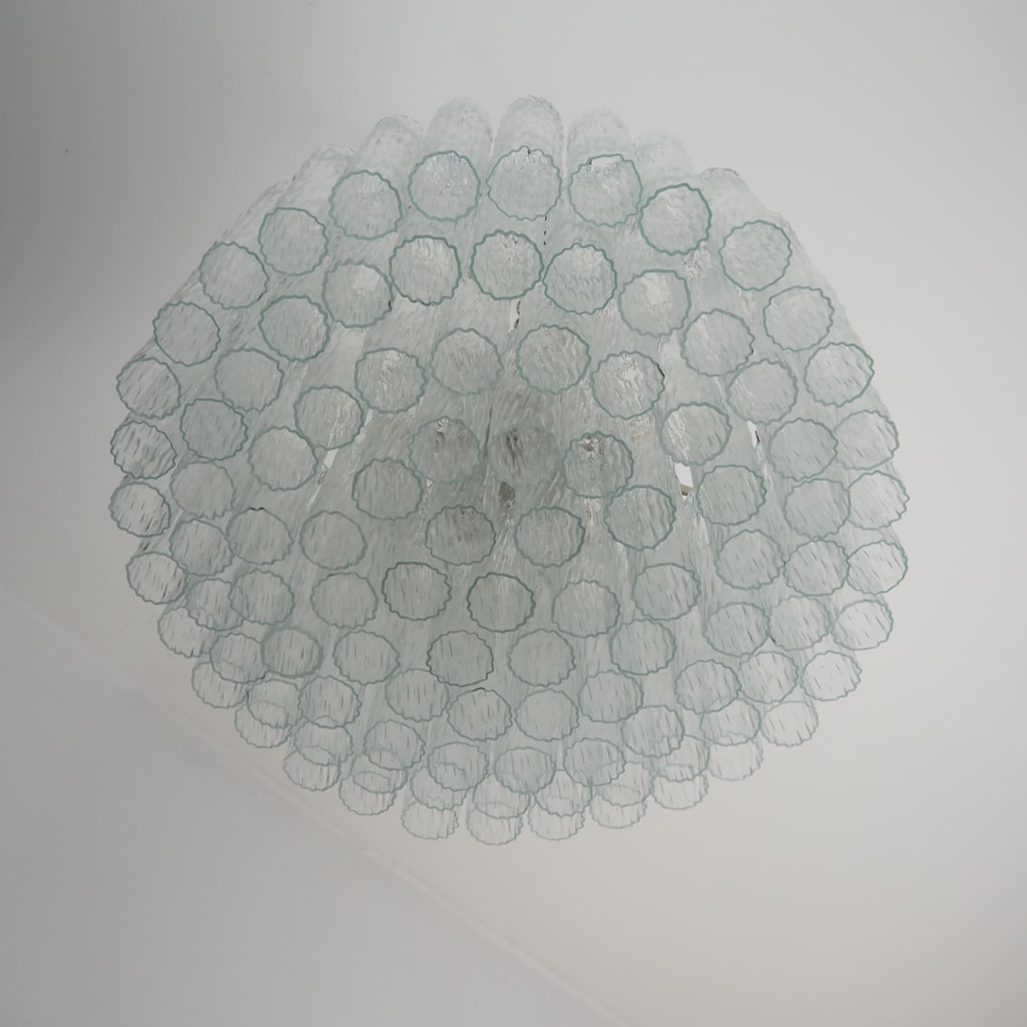 Tronchi Murano Glass Chandelier – 101 Tuber – Transparent