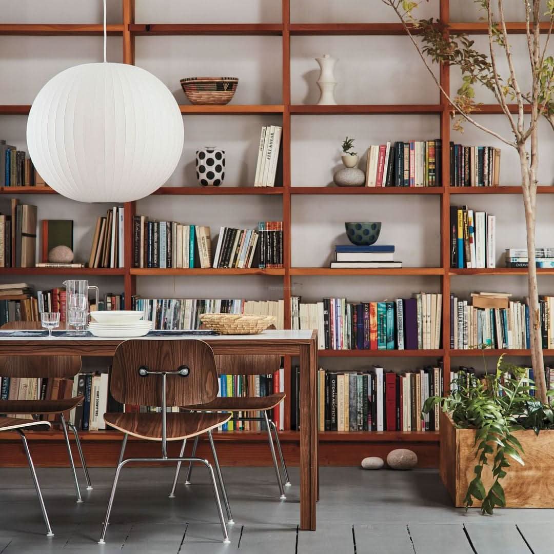 Bubble Pendant Light with Artificial Silk Lampshade - Luxehomezone